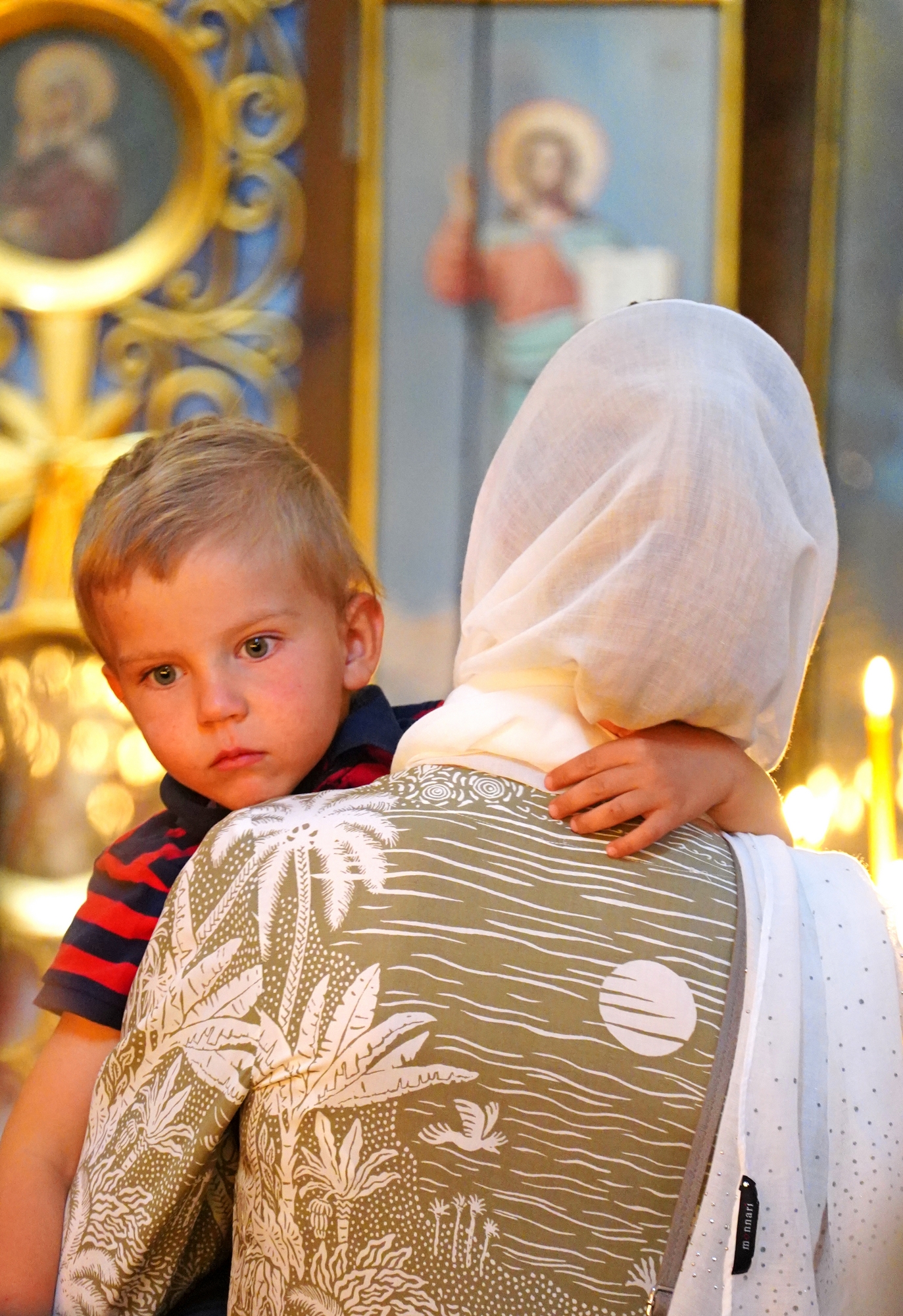All-Night Vigil of St. Elijah the Prophet feast in St. Elijah Orthodox church in Białystok