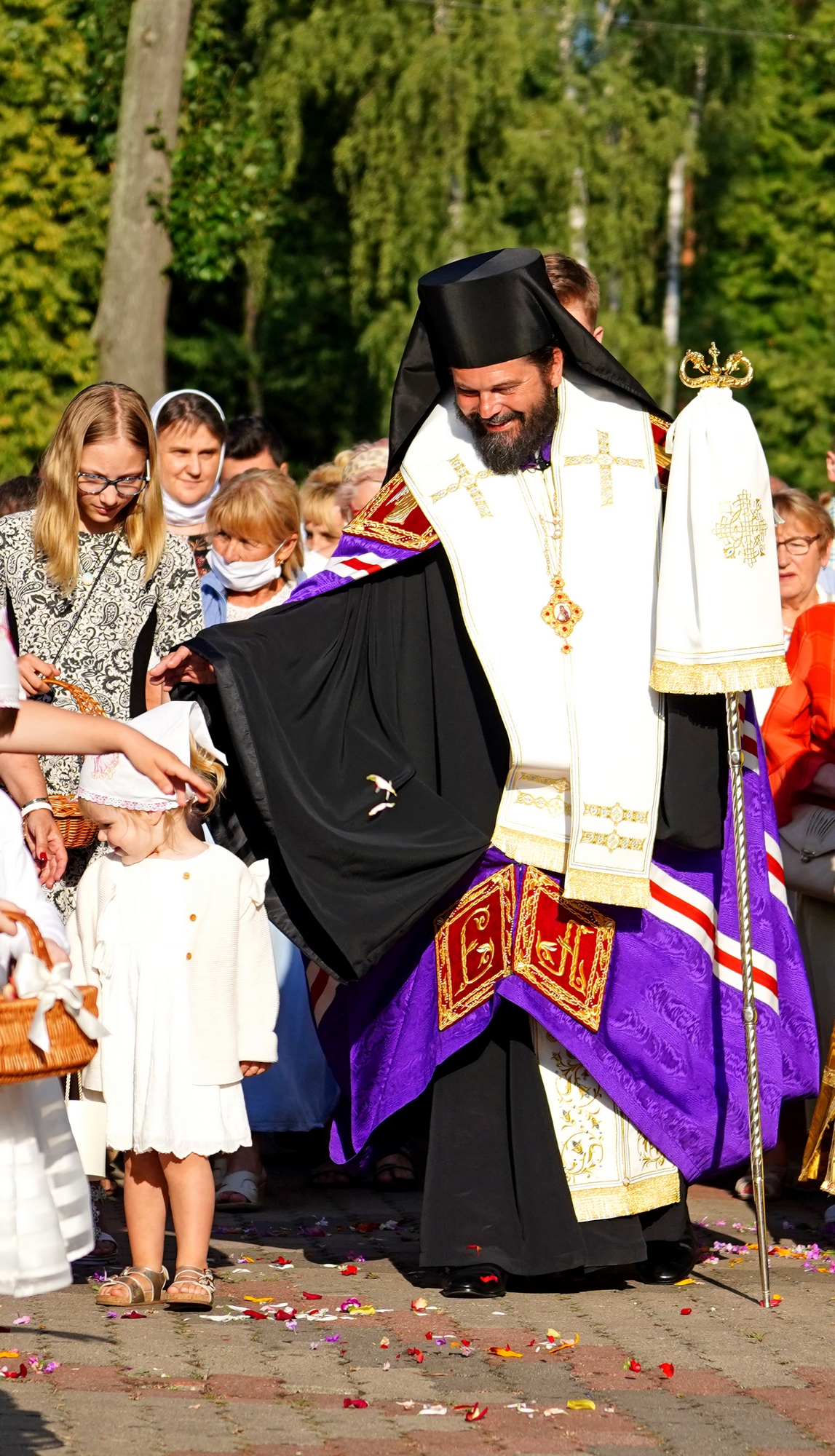 All-Night Vigil of St. Elijah the Prophet feast in St. Elijah Orthodox church in Białystok