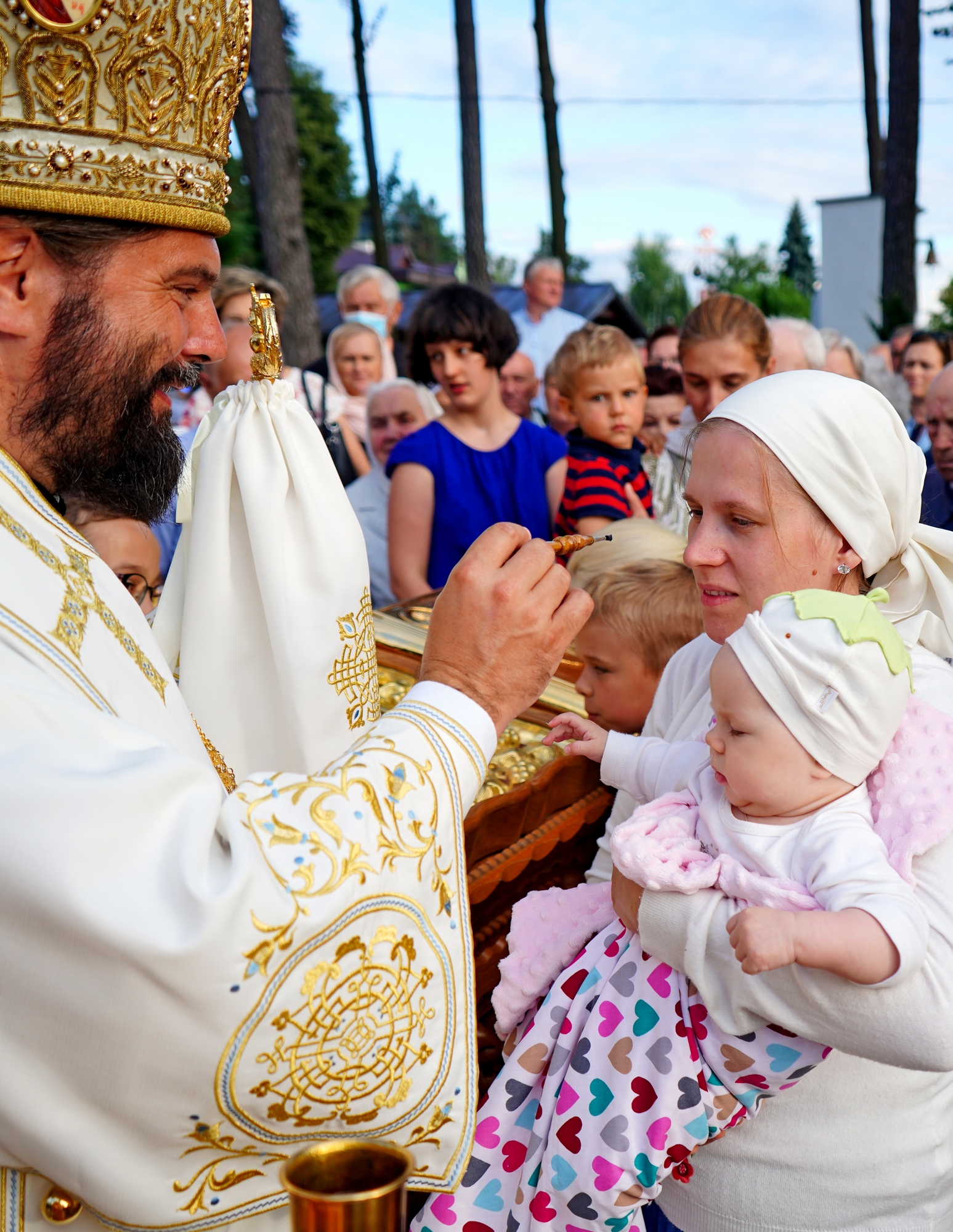 All-Night Vigil of St. Elijah the Prophet feast in St. Elijah Orthodox church in Białystok