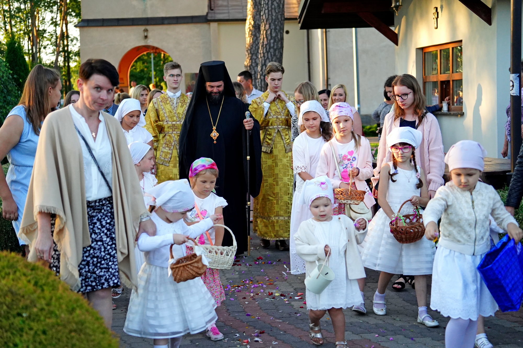 All-Night Vigil of St. Elijah the Prophet feast in St. Elijah Orthodox church in Białystok