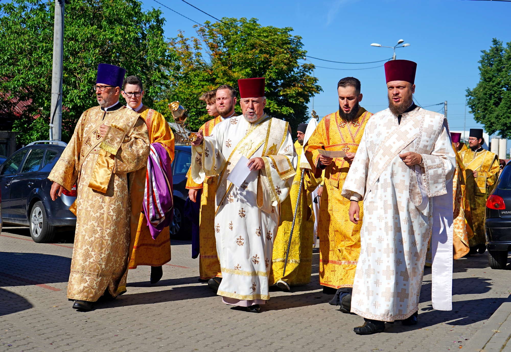 Divine Liturgy of St. Elijah the Prophet feast in St. Elijah Orthodox church in Białystok