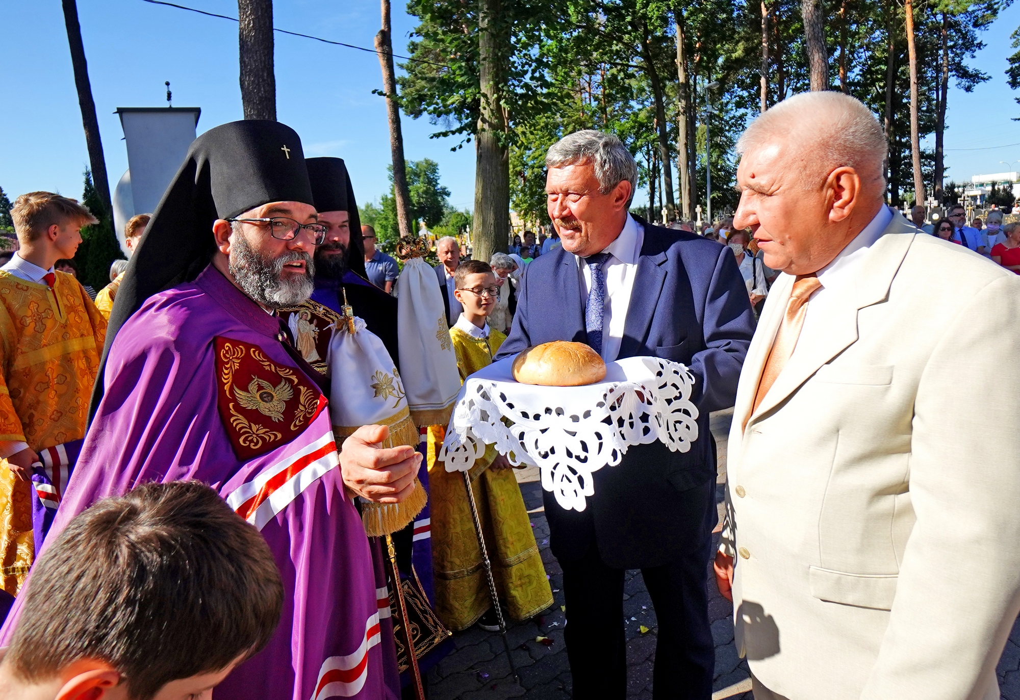 Divine Liturgy of St. Elijah the Prophet feast in St. Elijah Orthodox church in Białystok