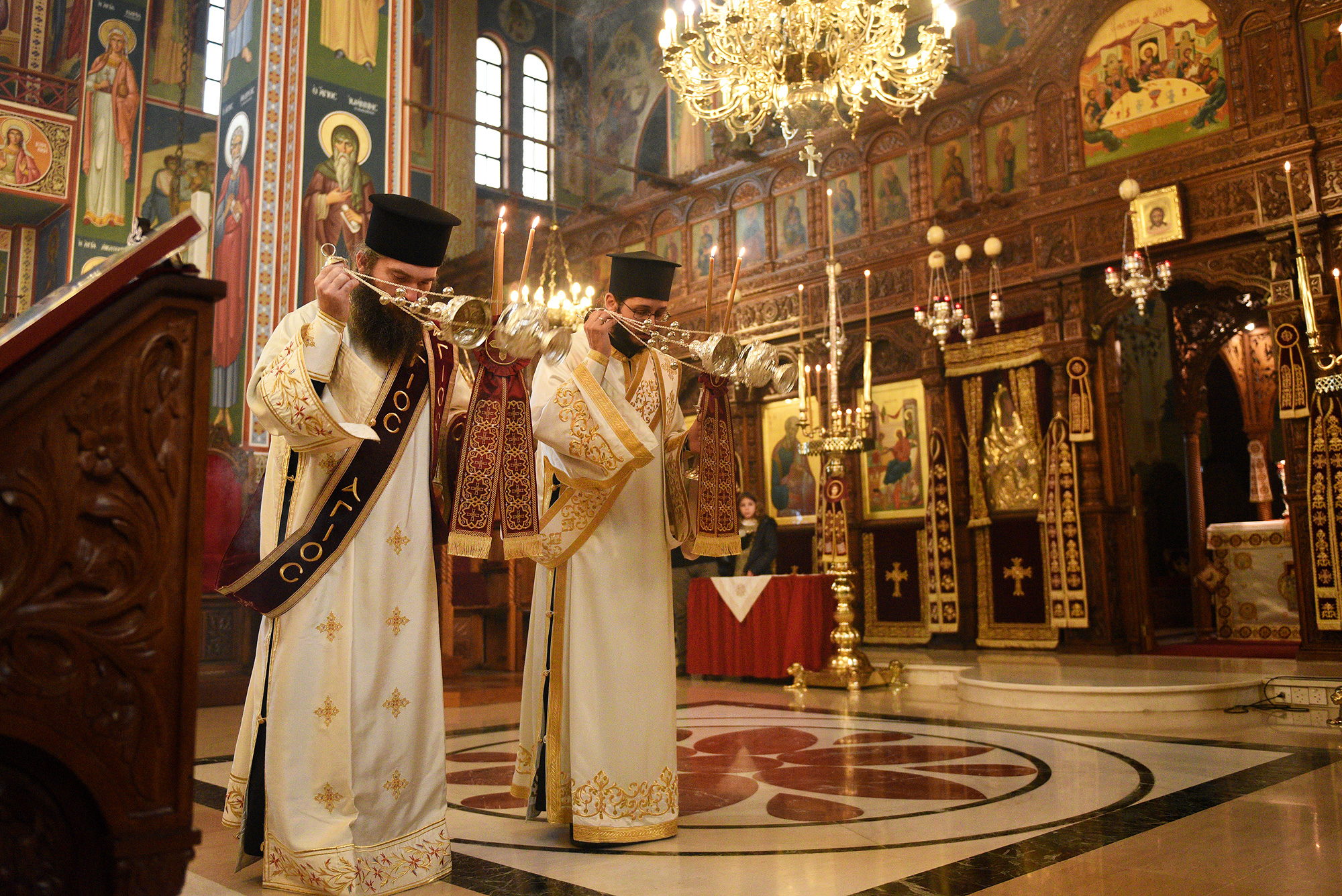 Vesper on nameday of Metropolitan Athanasios of Limassol in 2019