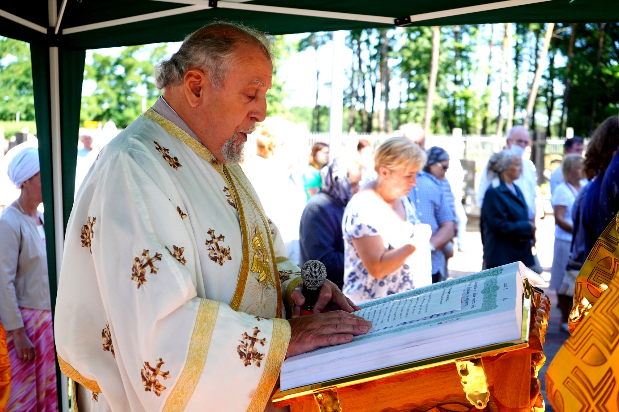 Divine Liturgy of St. Elijah the Prophet feast in St. Elijah Orthodox church in Białystok