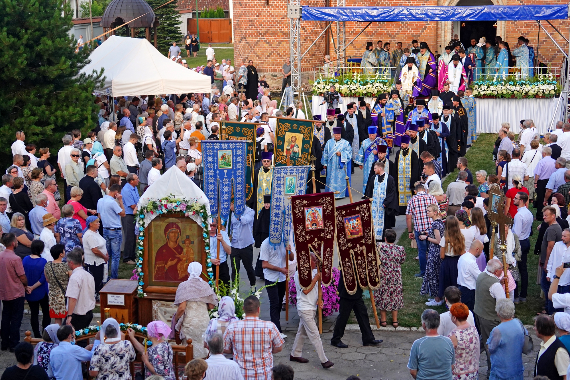 The All Night-Vigil of the feast of Supraśl Icon of the Mother of God in Suprasl Monastery