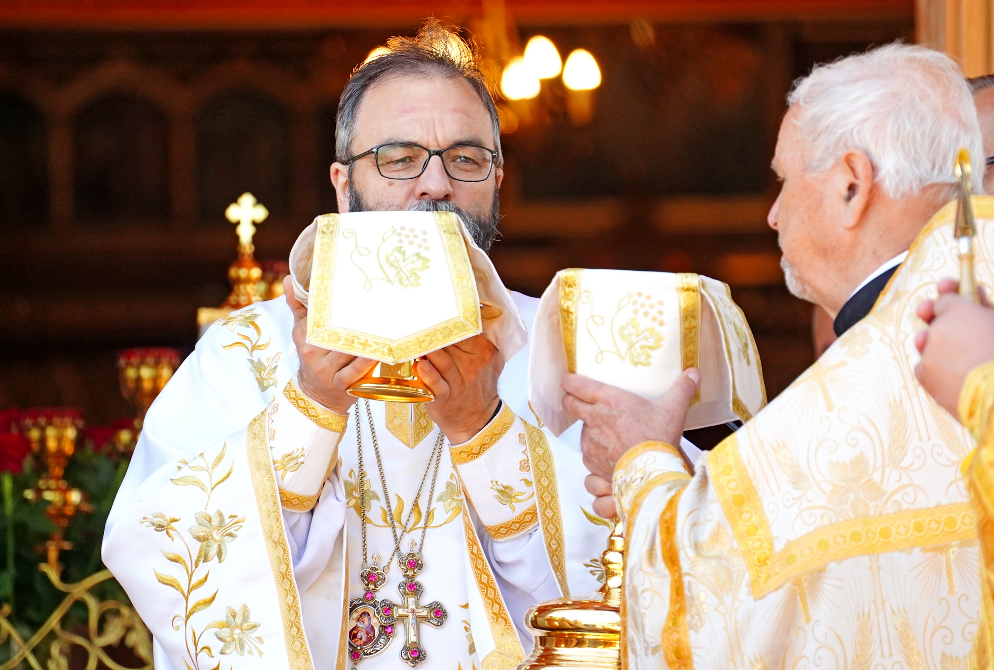 Divine Liturgy of St. Elijah the Prophet feast in St. Elijah Orthodox church in Białystok