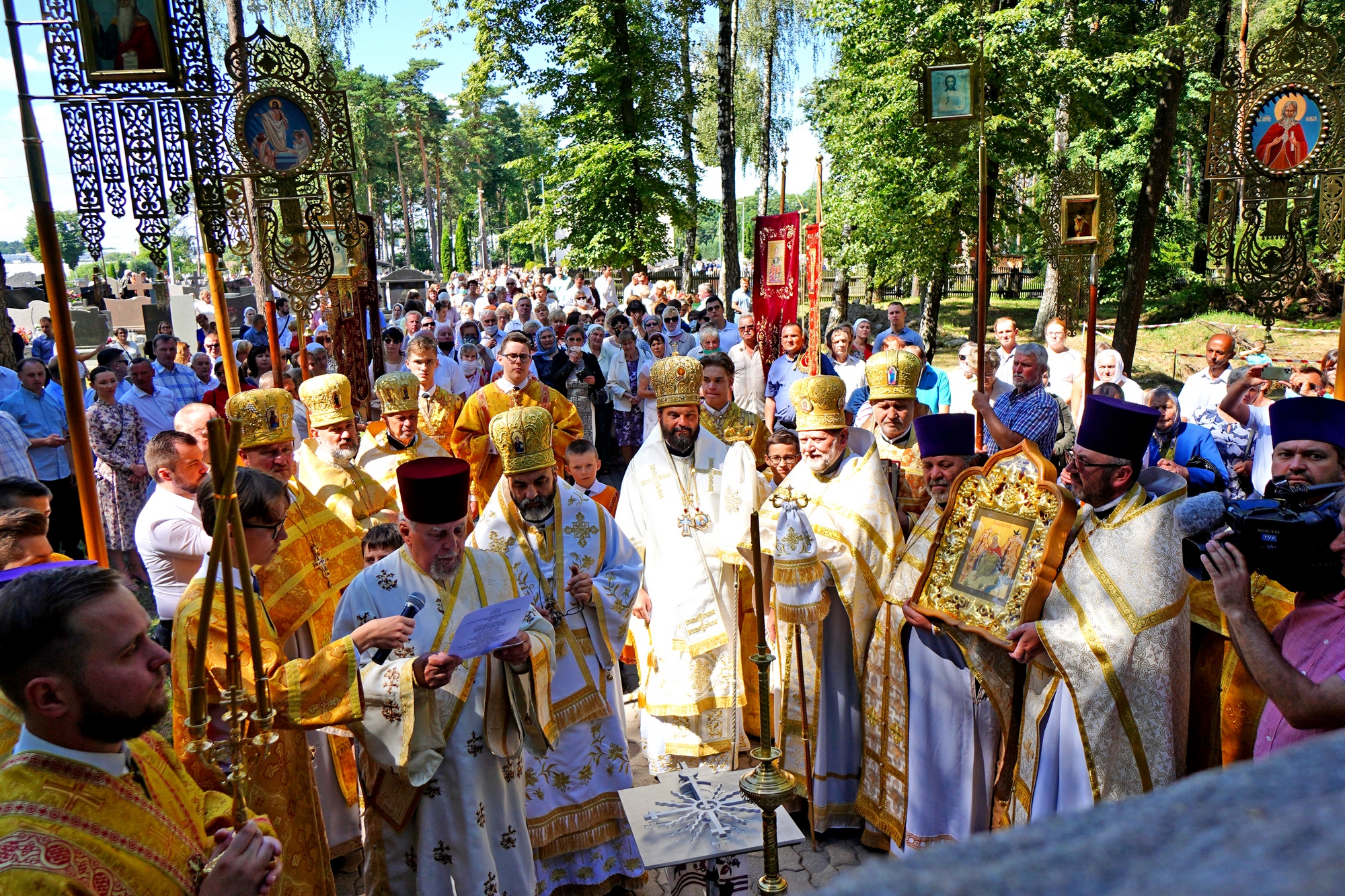 St. Elijah the Prophet feast in St. Elijah Orthodox church in Białystok