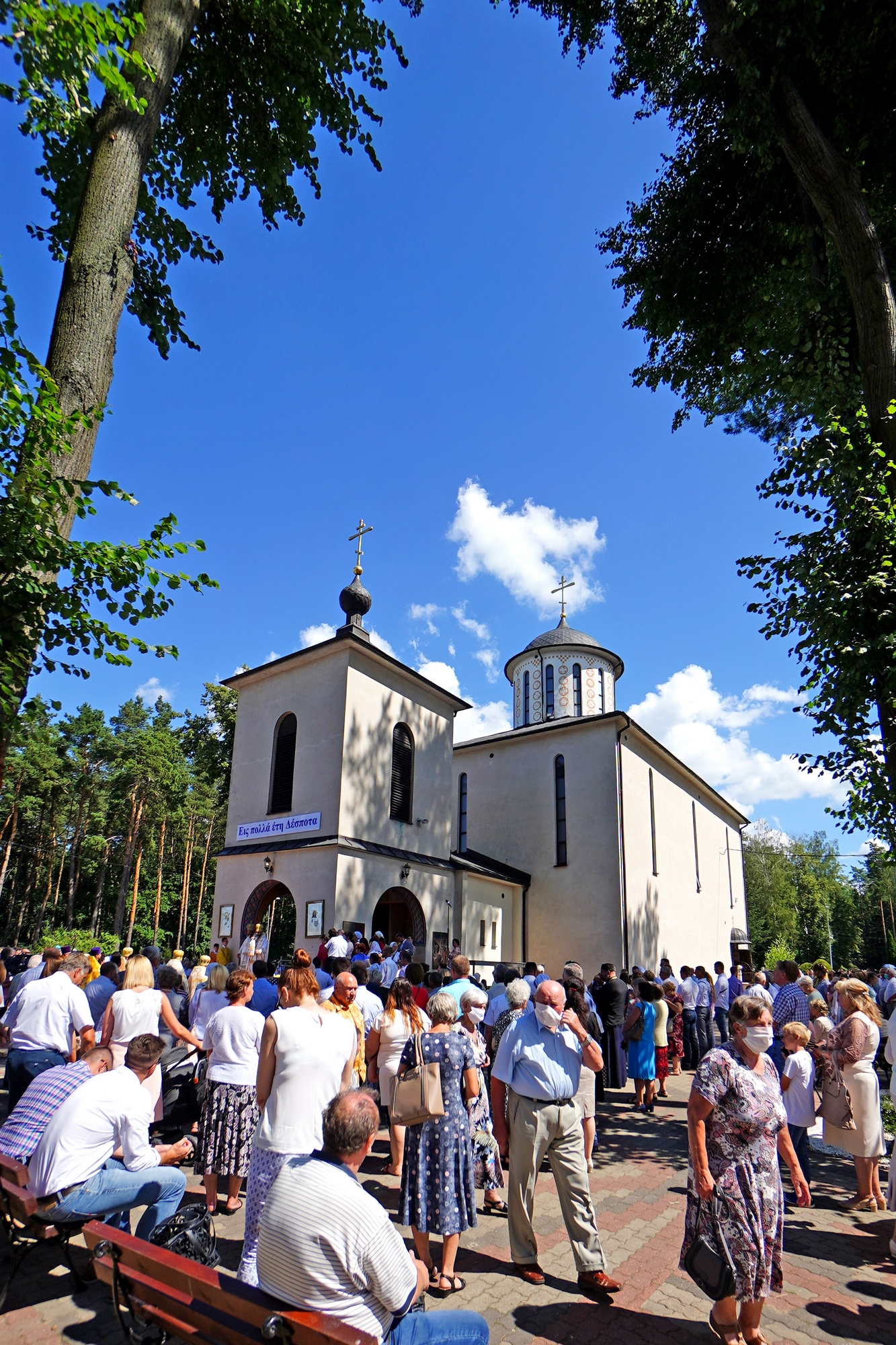 Divine Liturgy of St. Elijah the Prophet feast in St. Elijah Orthodox church in Białystok