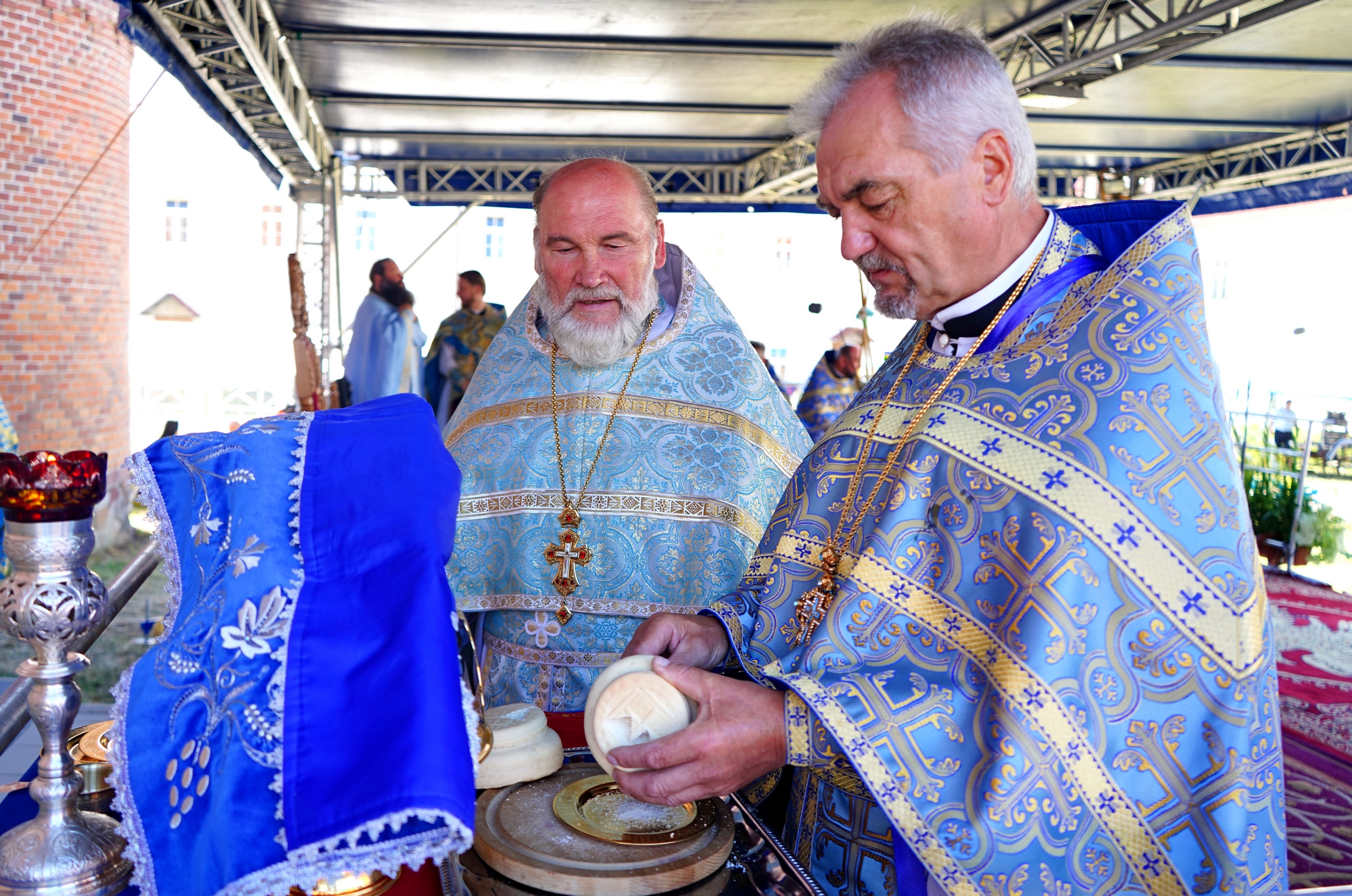 Divine Liturgy of Supraśl Icon of the Mother of God feast in Supraśl Monastery 