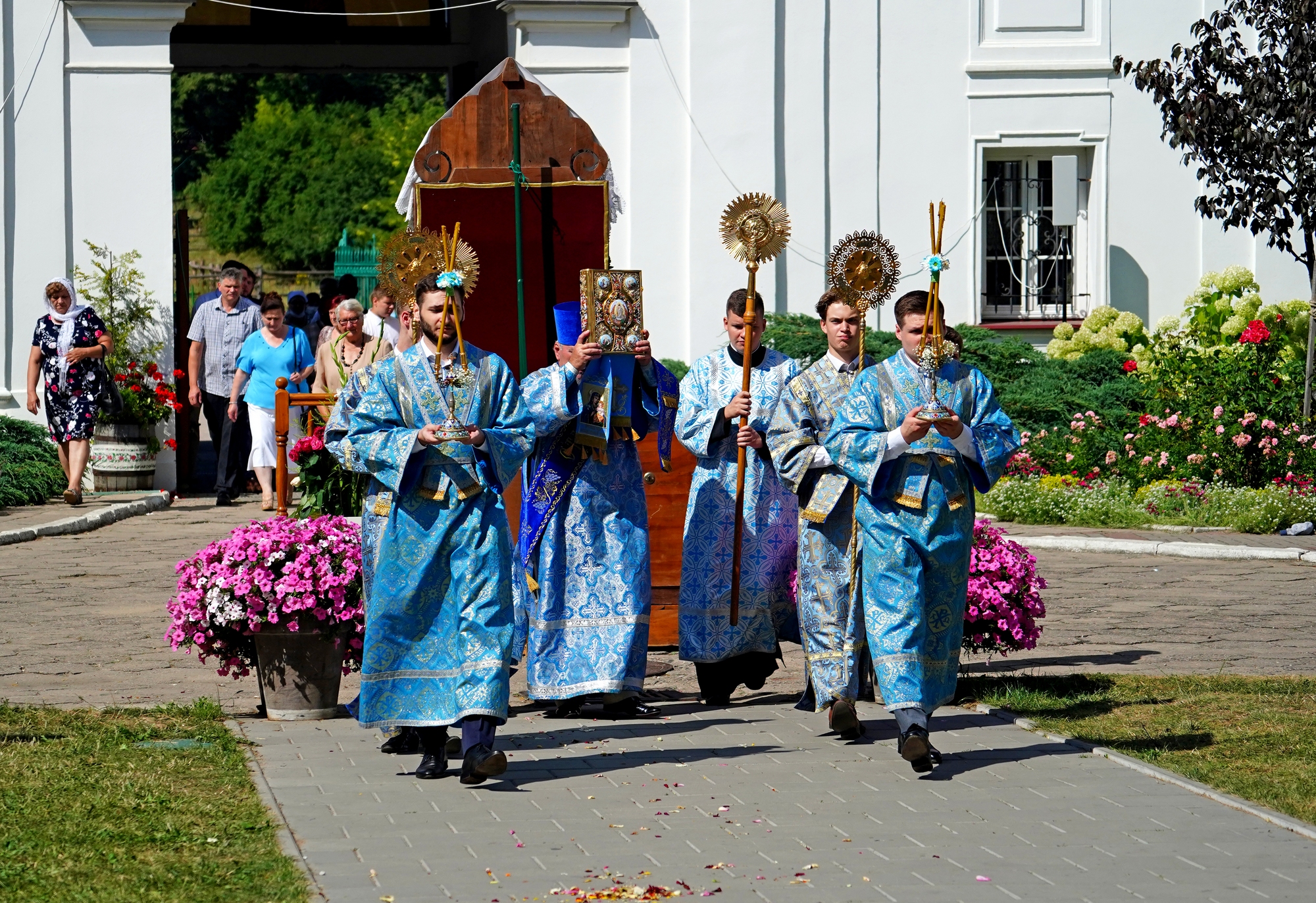 Divine Liturgy of Supraśl Icon of the Mother of God feast in Supraśl Monastery