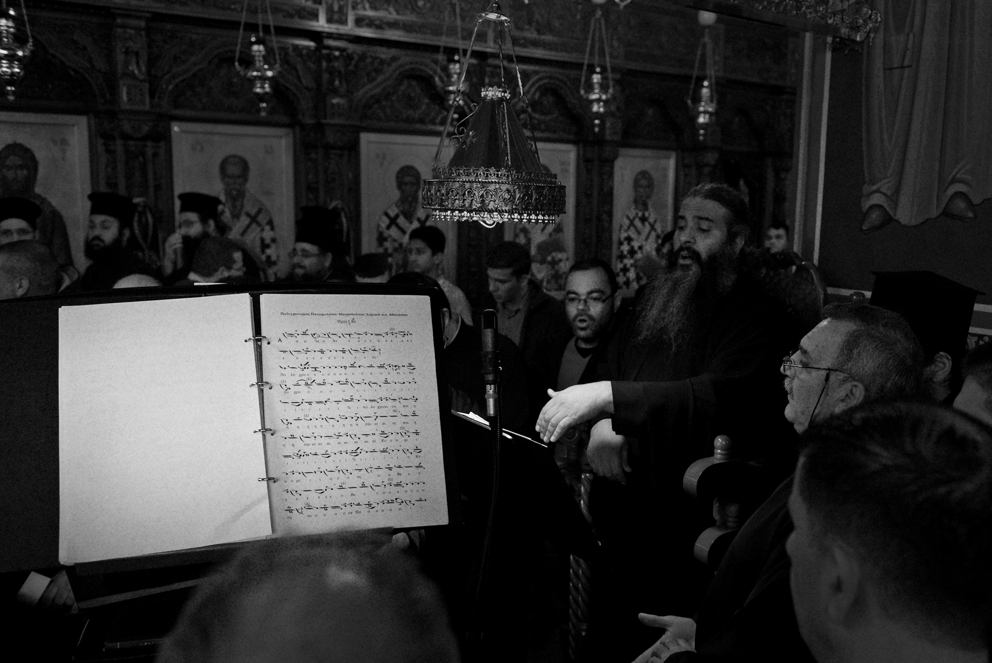 Vesper on nameday of Metropolitan Athanasios of Limassol in 2019