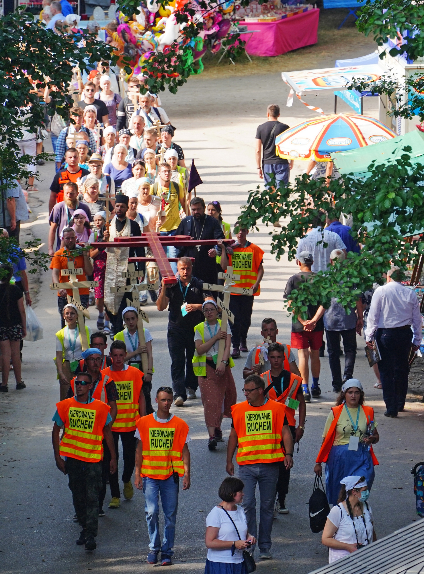 Pilgrims coming to Grabarka, August 18th, 2020