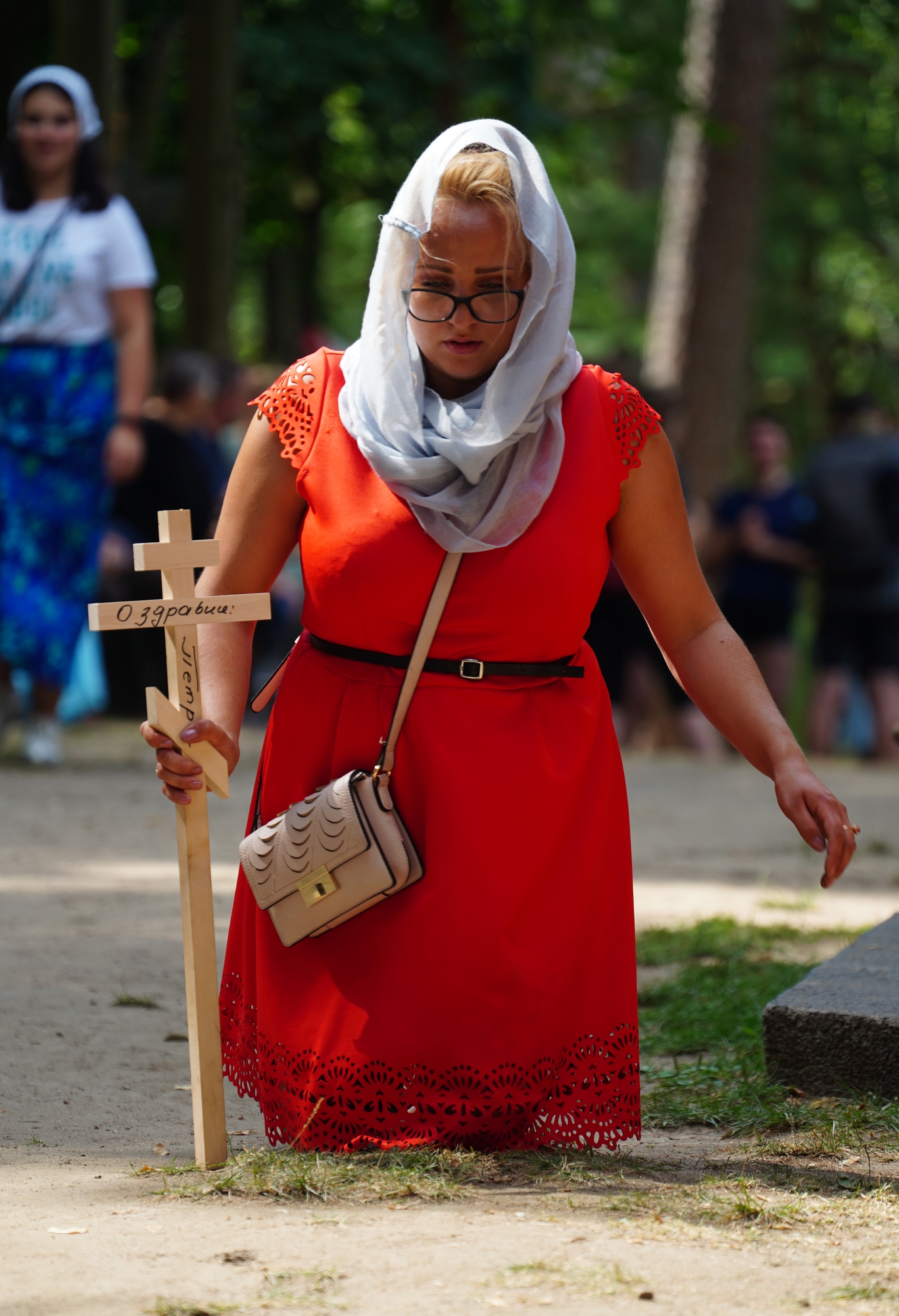 Pilgrims in Grabarka Monastery, August 18th, 2020