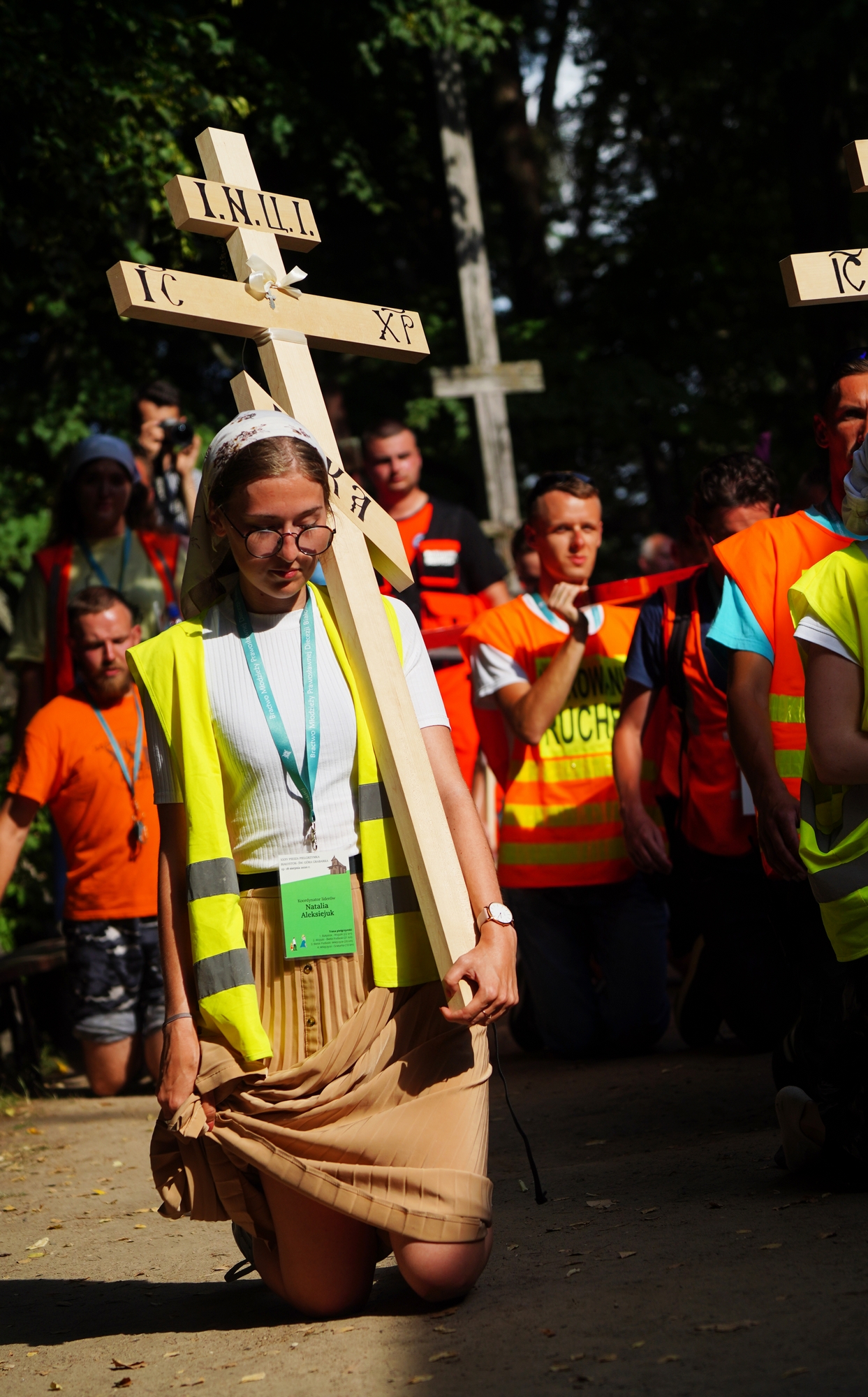 Pilgrims in Grabarka Monastery, August 18th, 2020