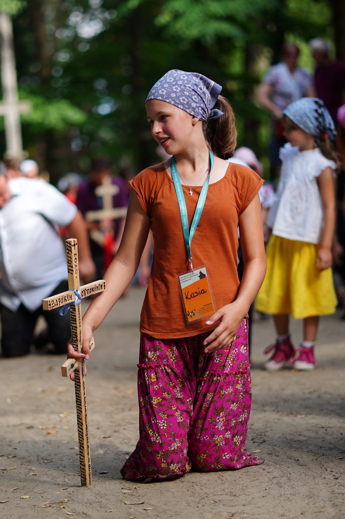 Pilgrims in Grabarka Monastery, August 18th, 2020
