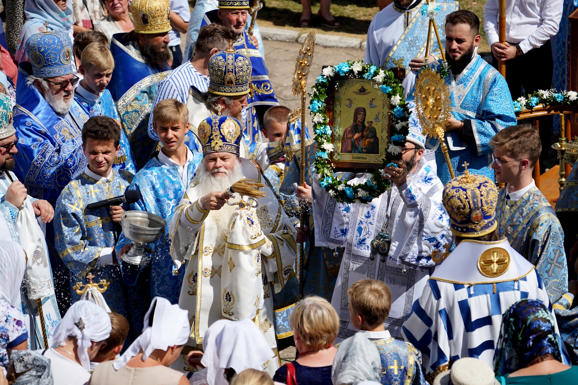 Divine Liturgy of Supraśl Icon of the Mother of God feast in Supraśl Monastery