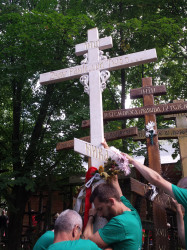 Sheep1389 
Postawienie krzyża warszawskiej pielgrzymki na Grabarce 2020 
2020-08-20 20:01:44