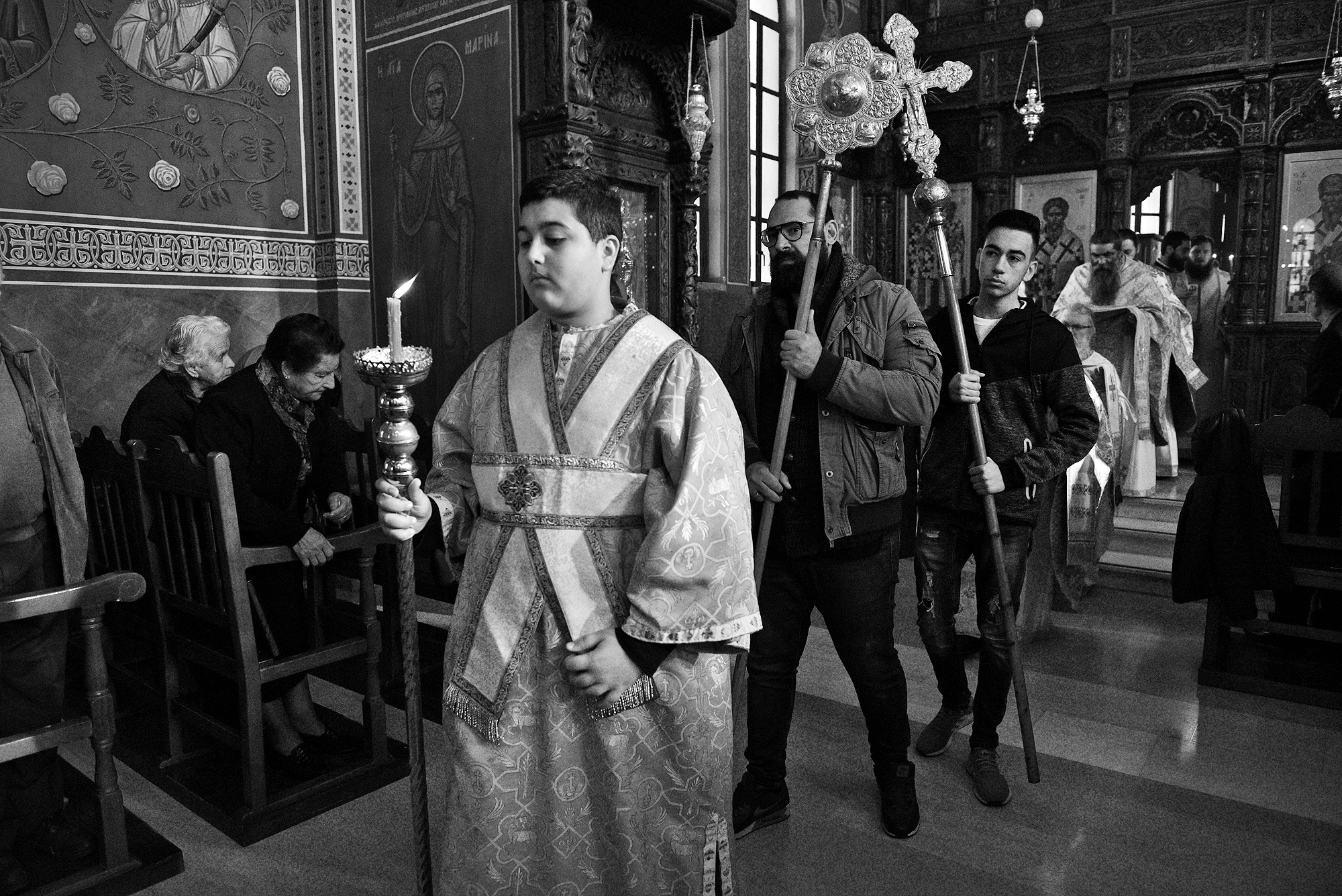 Liturgy on name day of Metropolitan Athanasios of Limassol
