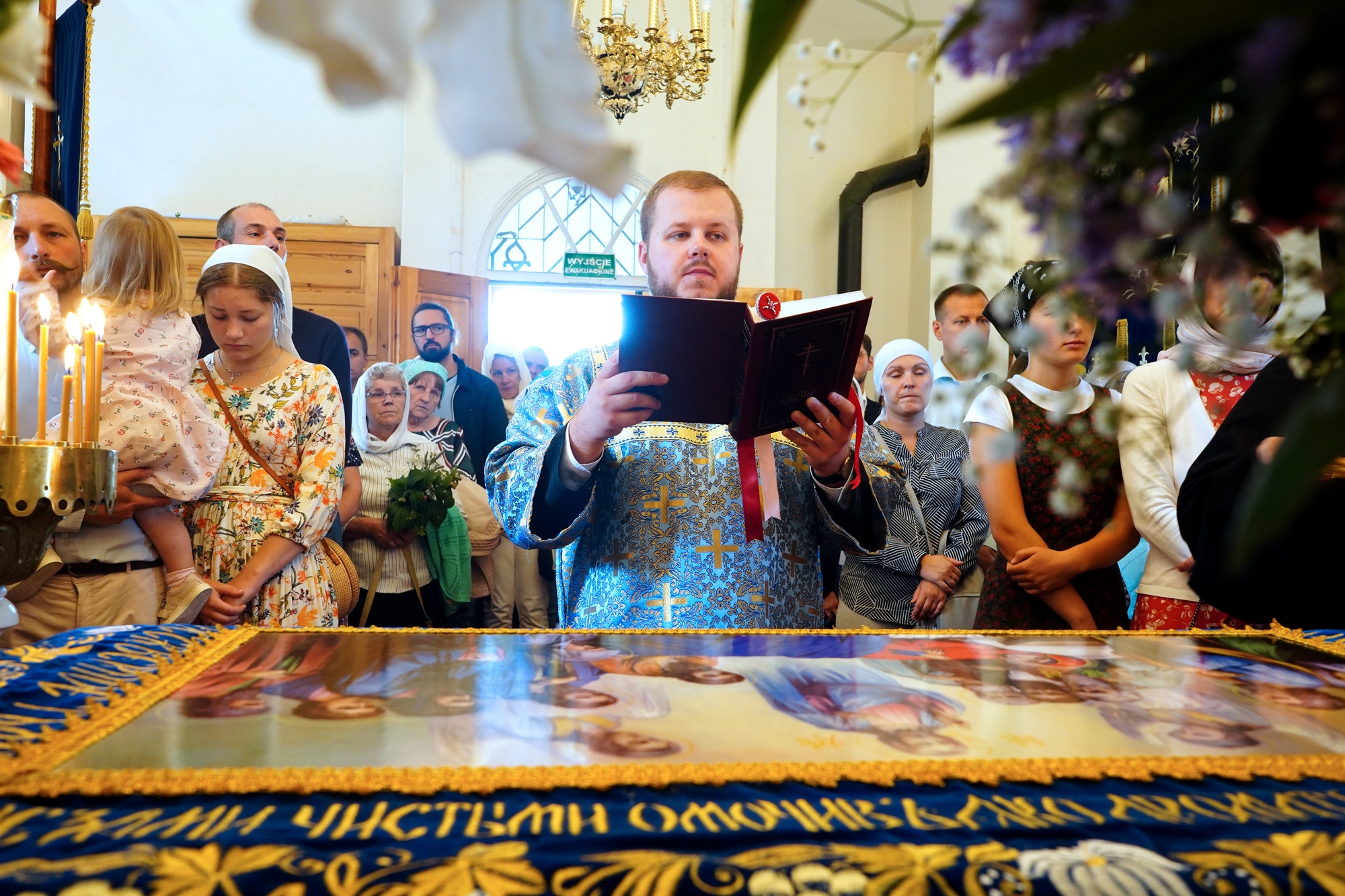 The Dormition of the Mother of God feast in Wojnowo Convent