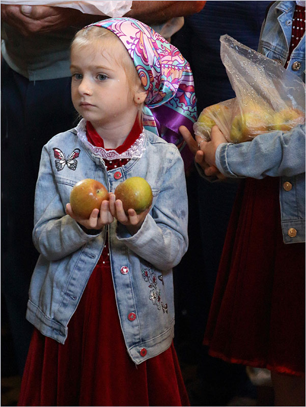 Яблочный Спас. Освящение плодов