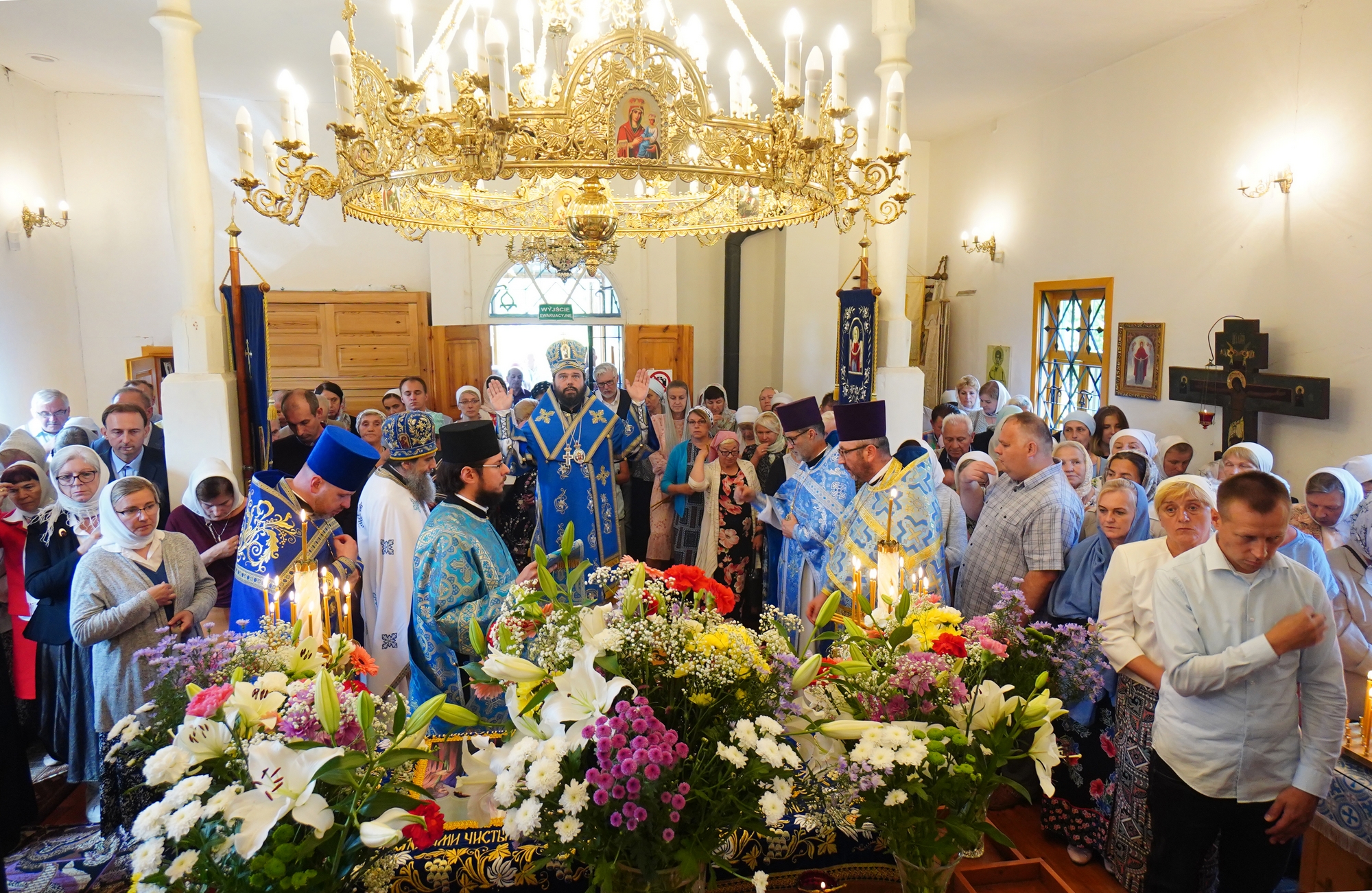 The Dormition of the Mother of God feast in Wojnowo Convent 