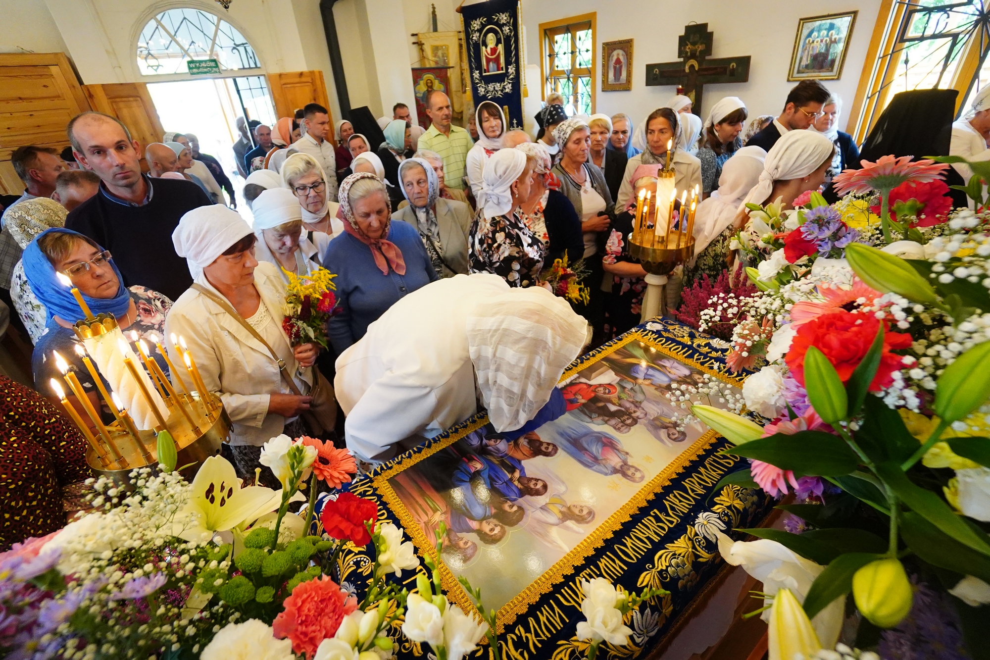 The Dormition of the Mother of God feast in Wojnowo Convent 