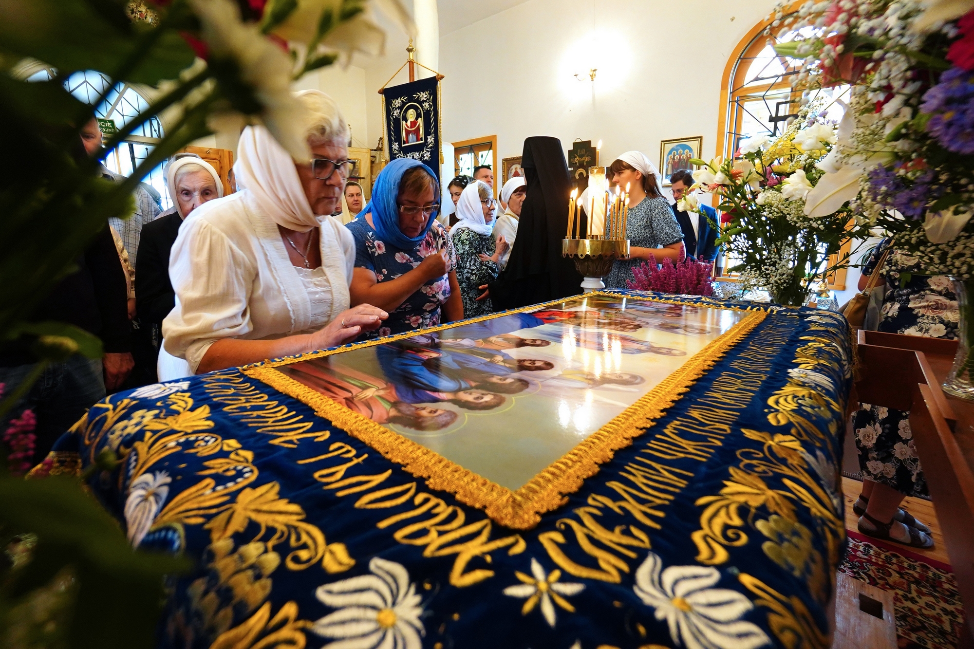 The Dormition of the Mother of God feast in Wojnowo Convent