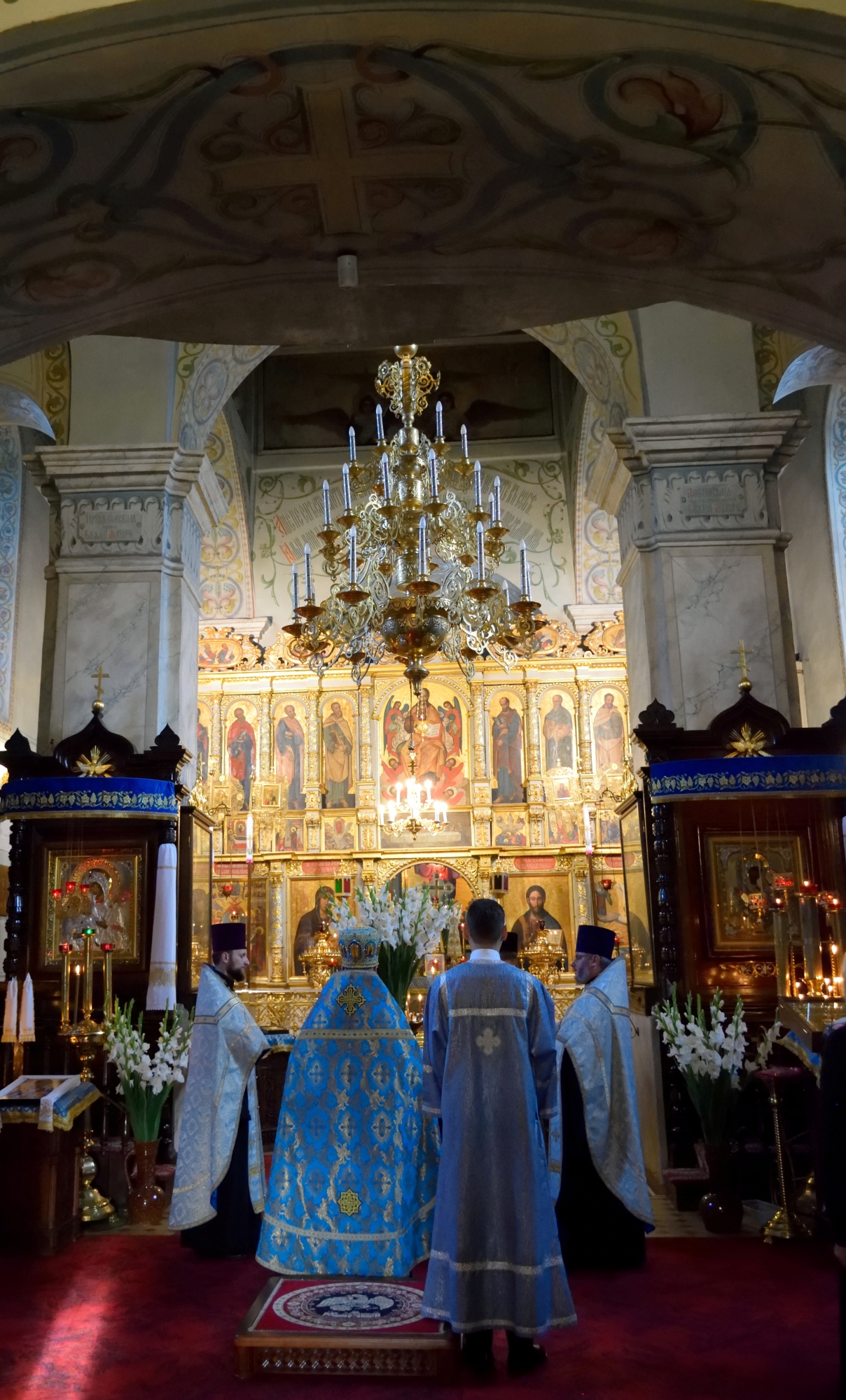 Święto Narodzenia Bogurodzicy, wieczernia w lublińskim soborze