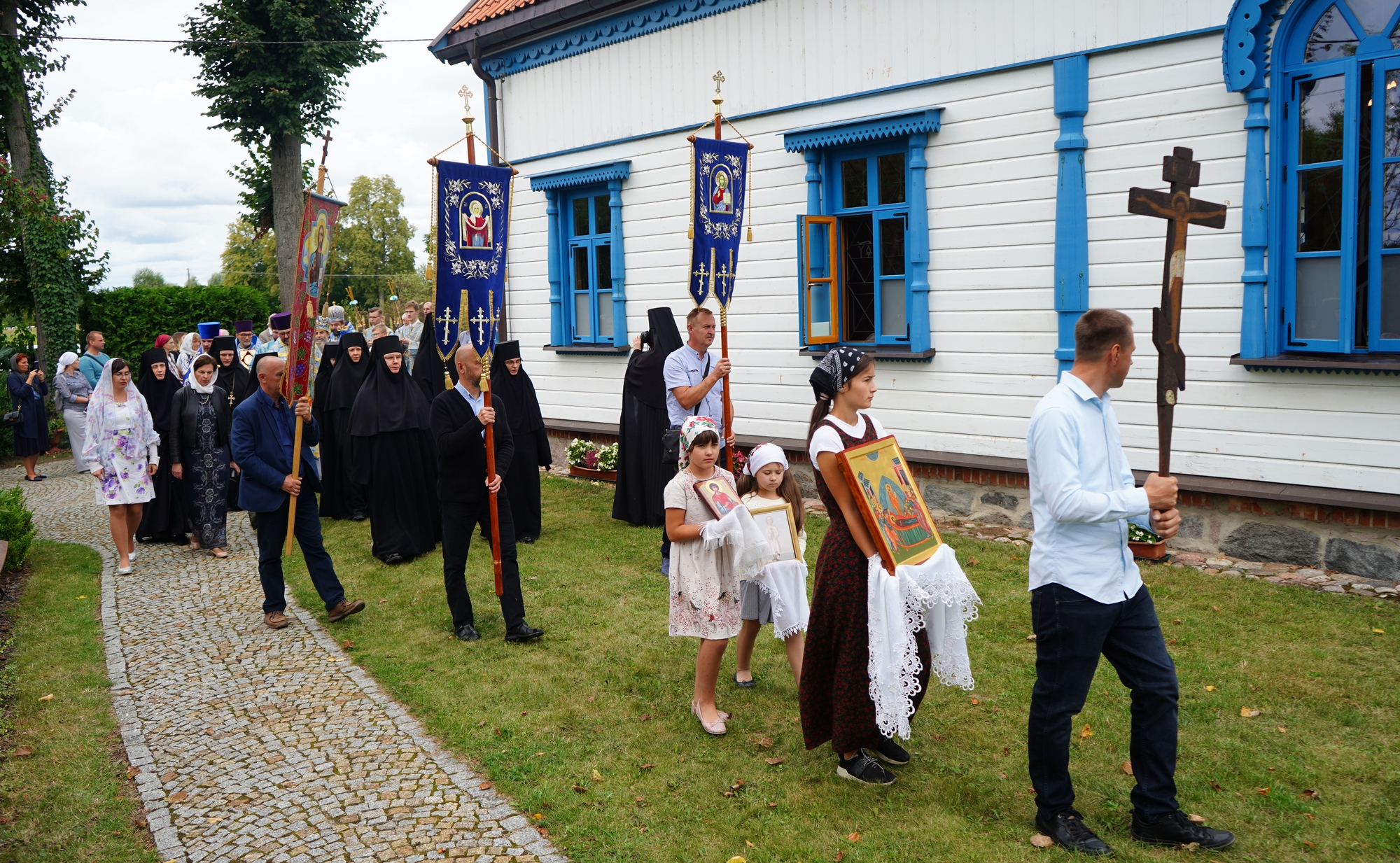 The Dormition of the Mother of God feast in Wojnowo Convent