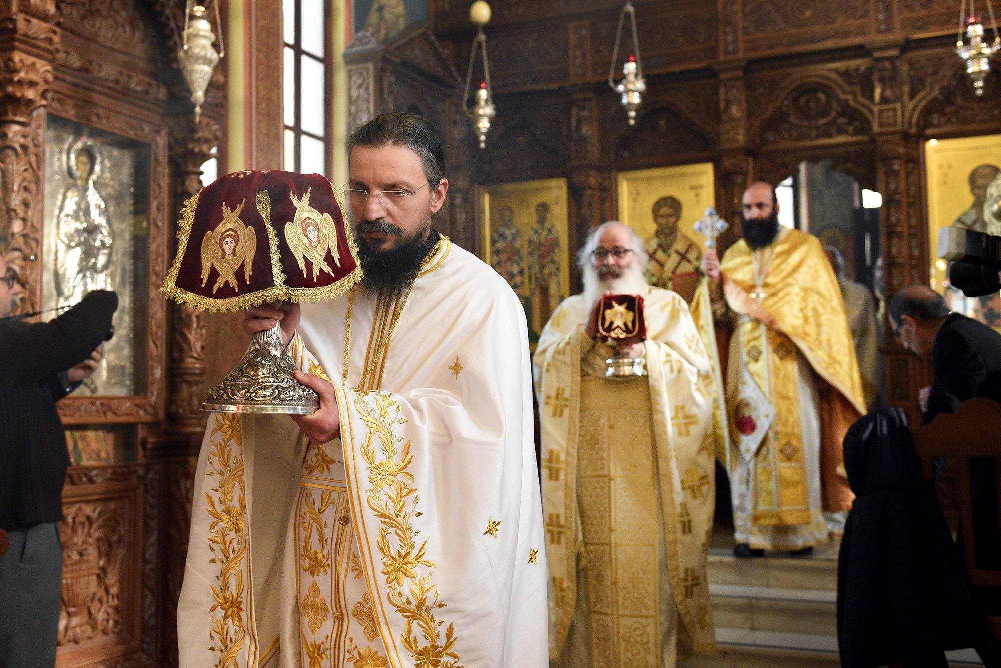 Liturgy on name day of Metropolitan Athanasios of Limassol