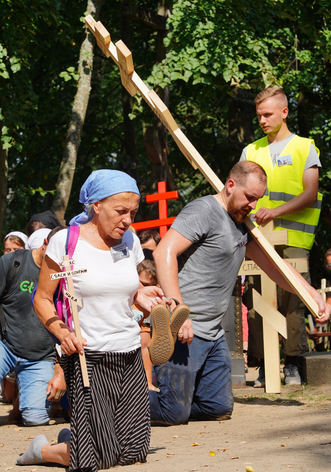 Pilgrims at Grabarka
