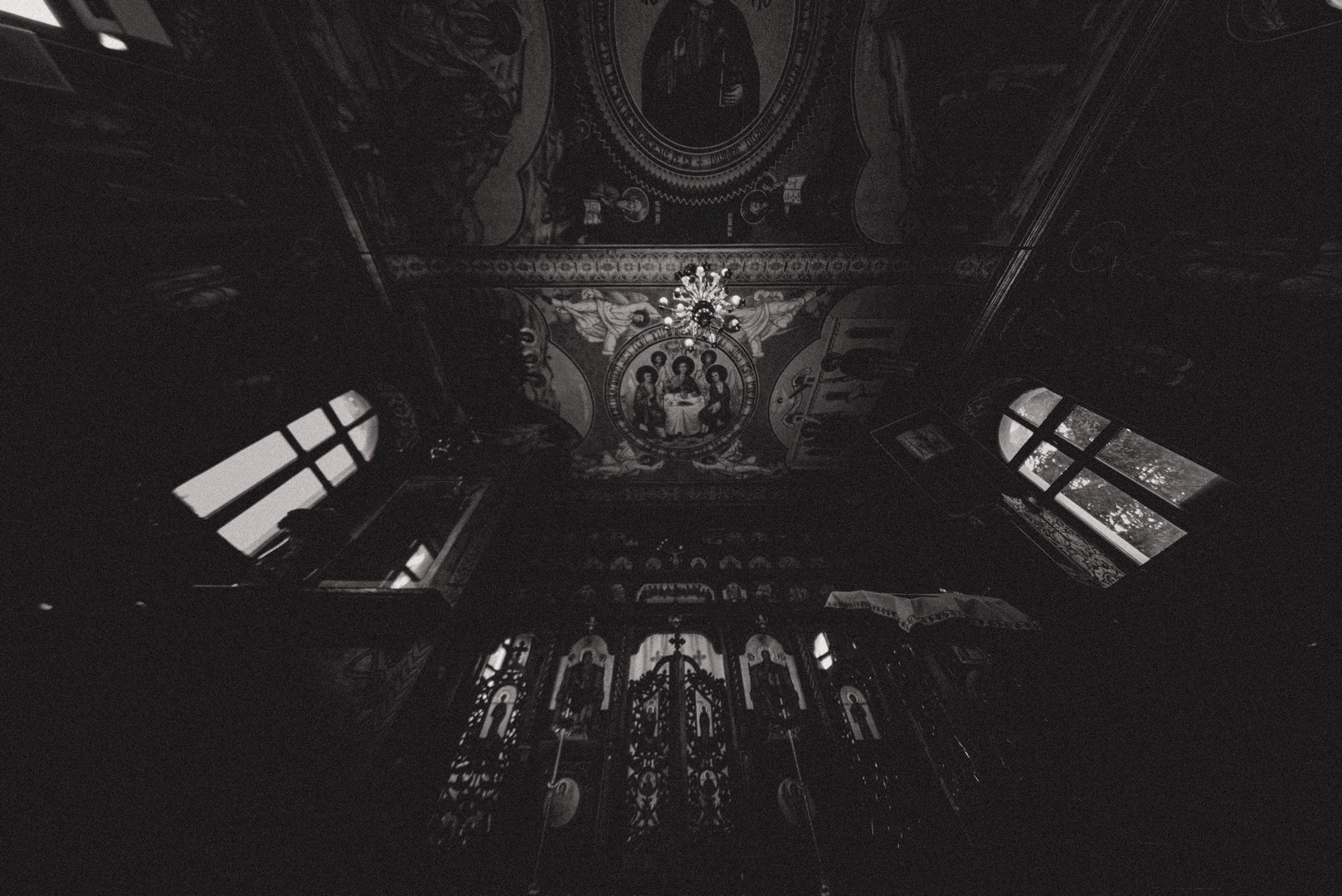inside the church
