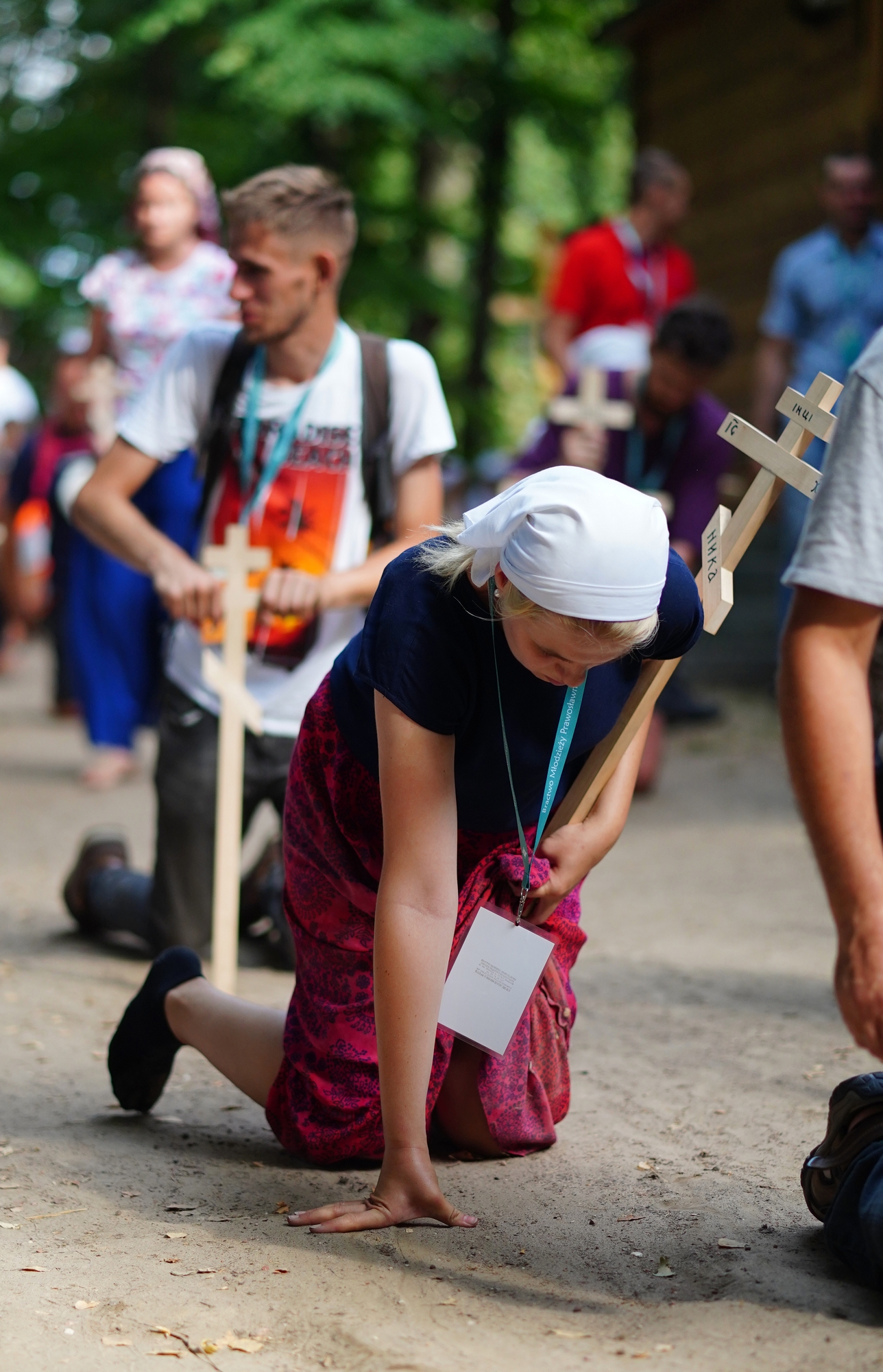 Pilgrims at Grabarka