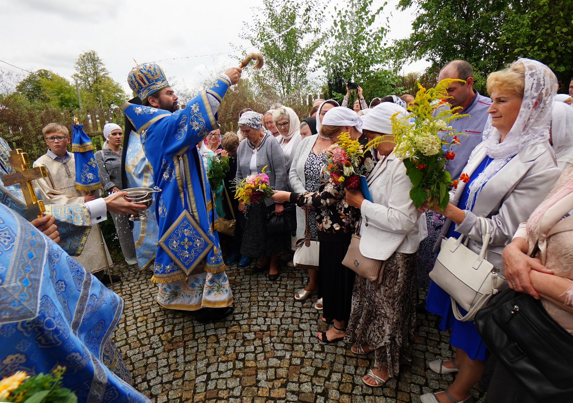 The Dormition of the Mother of God feast in Wojnowo Convent