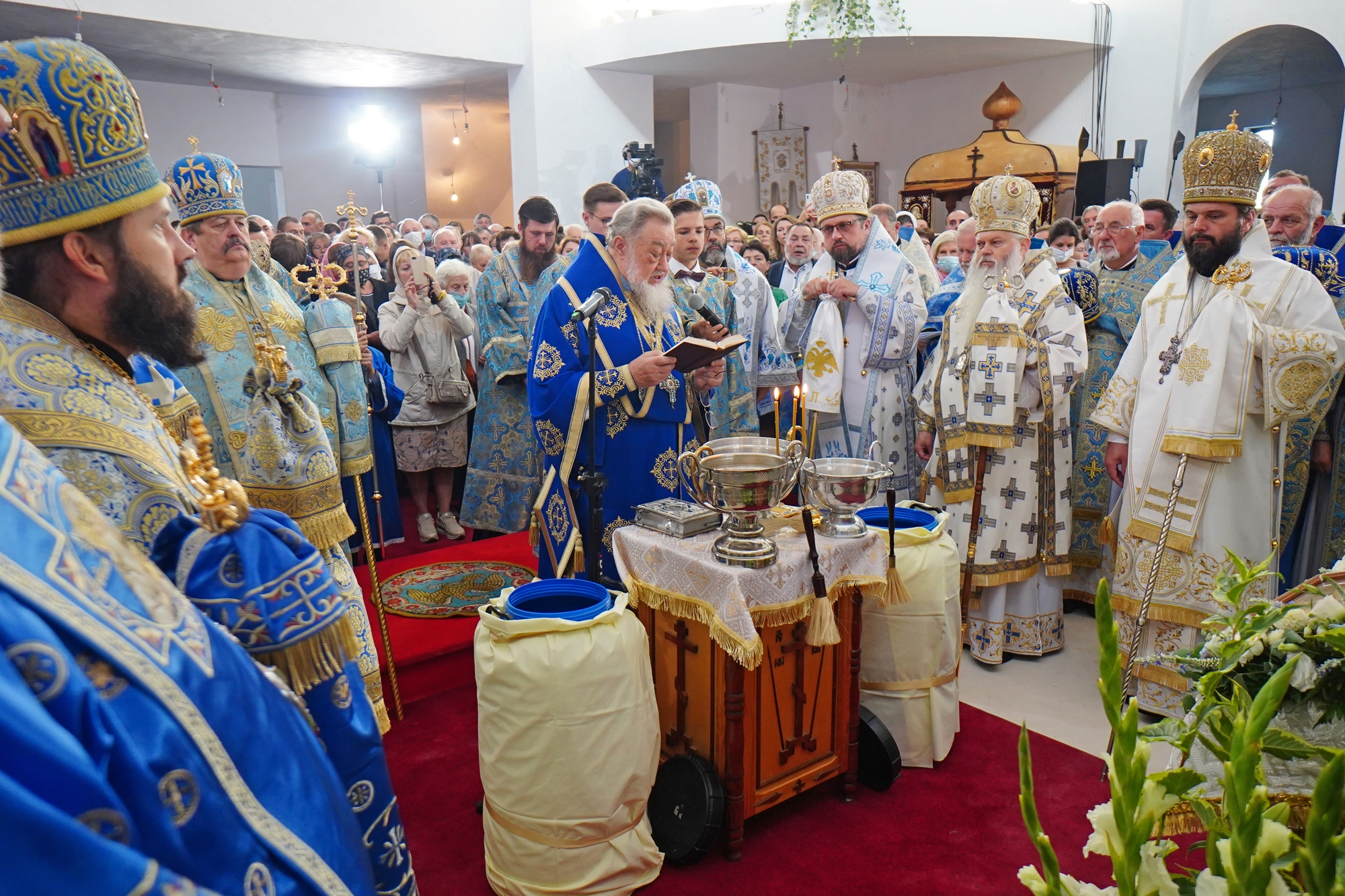 Hagia Sophia Orthodox church consecration, Warsaw, September 20th, 2020