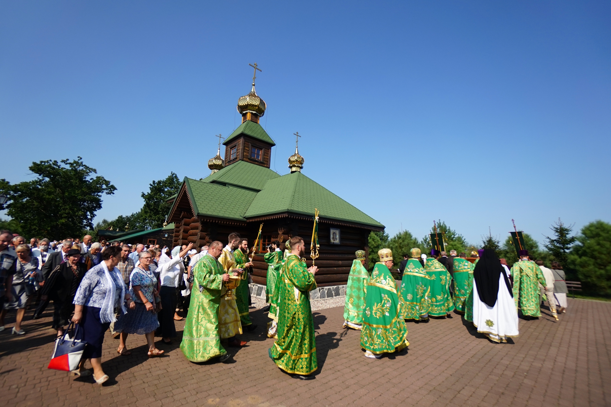 Sts. Anthony and Theodosius feast in Odrynki Skete