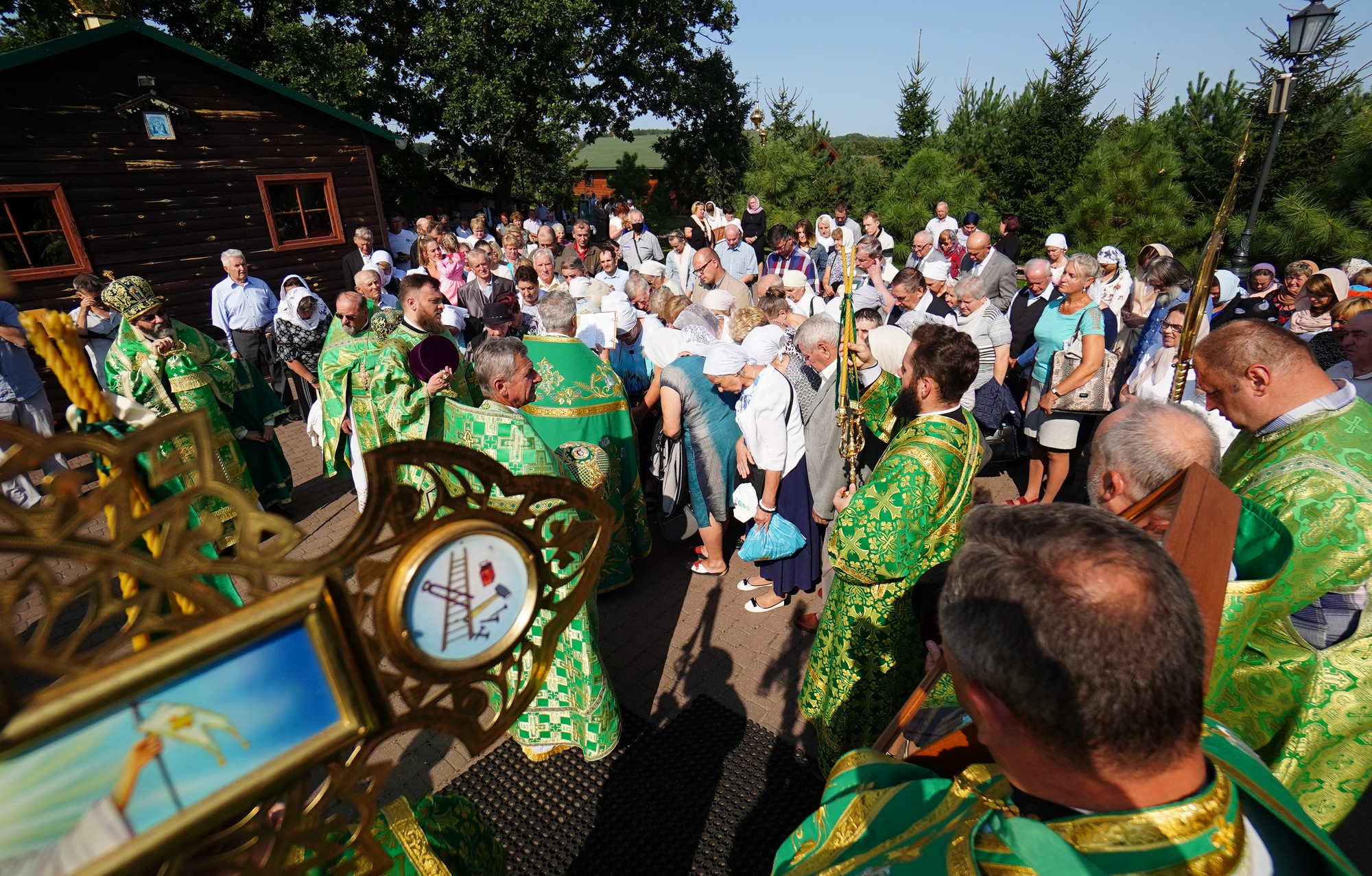 Sts. Anthony and Theodosius feast in Odrynki Skete