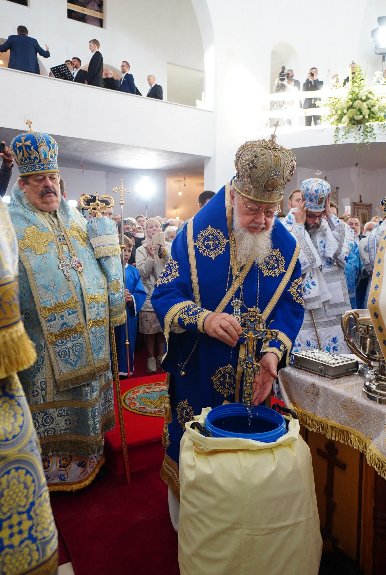 Hagia Sophia Orthodox church consecration, Warsaw, September 20th, 2020