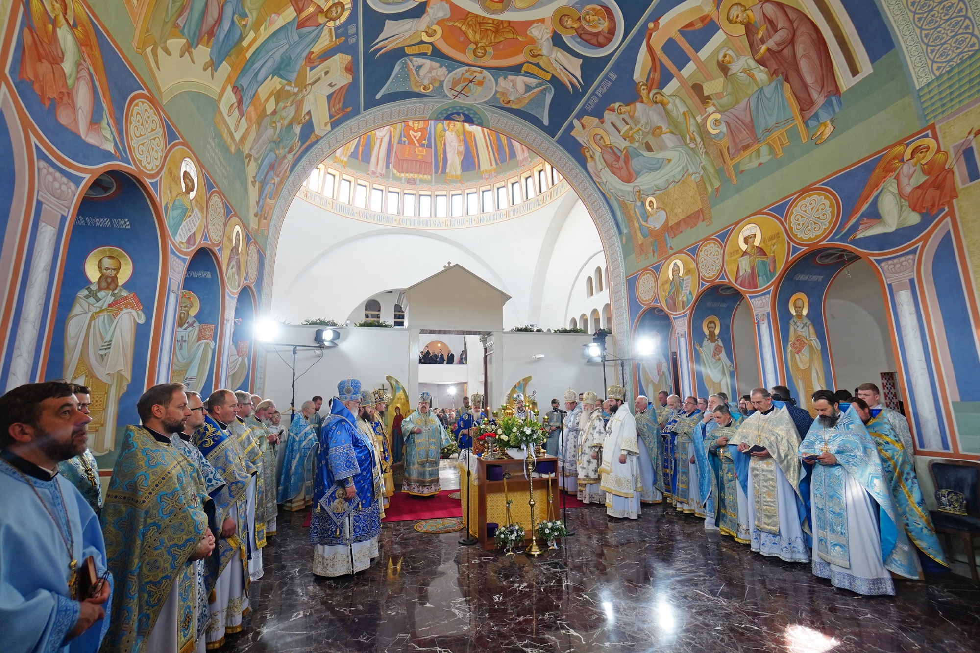 Hagia Sophia Orthodox church consecration, Warsaw, September 20th, 2020