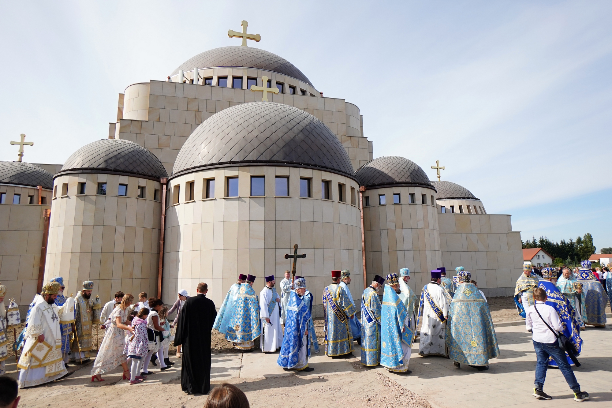 Hagia Sophia Orthodox church consecration, Warsaw, September 20th, 2020