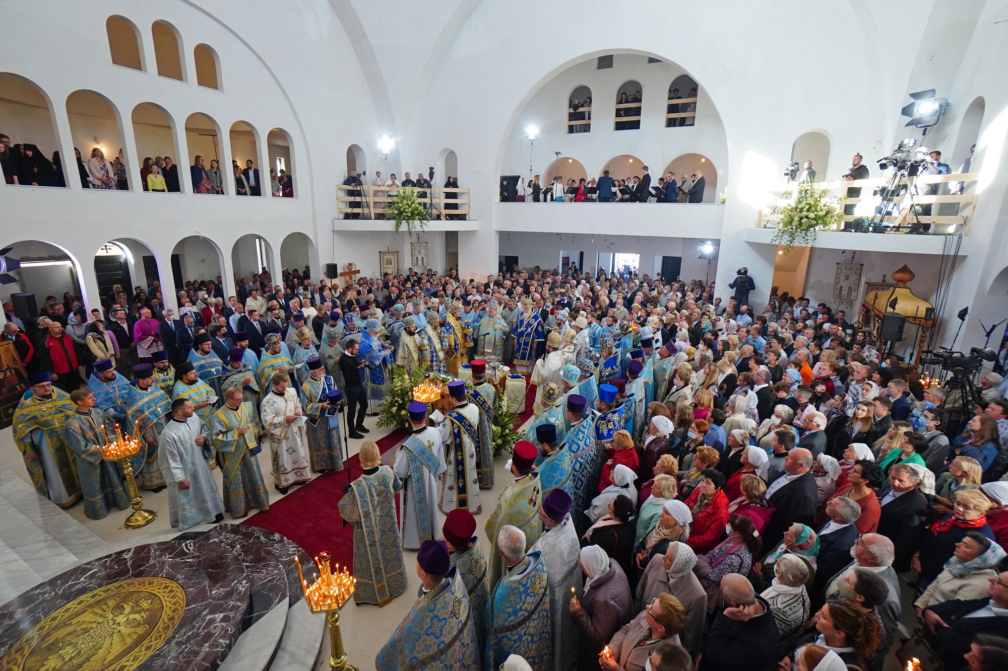 Hagia Sophia Orthodox church consecration, Warsaw, September 20th, 2020  