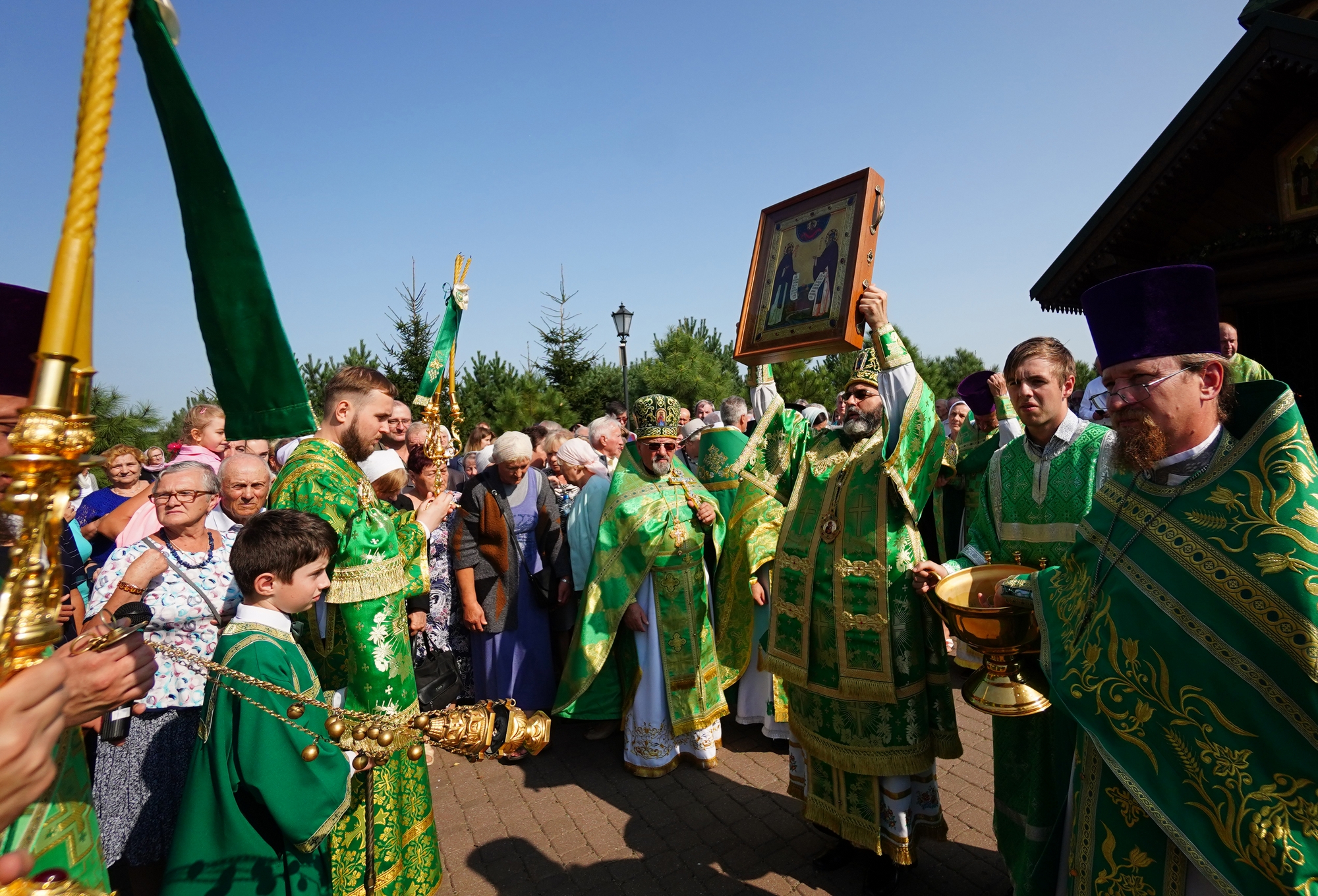 Sts. Anthony and Theodosius feast in Odrynki Skete
