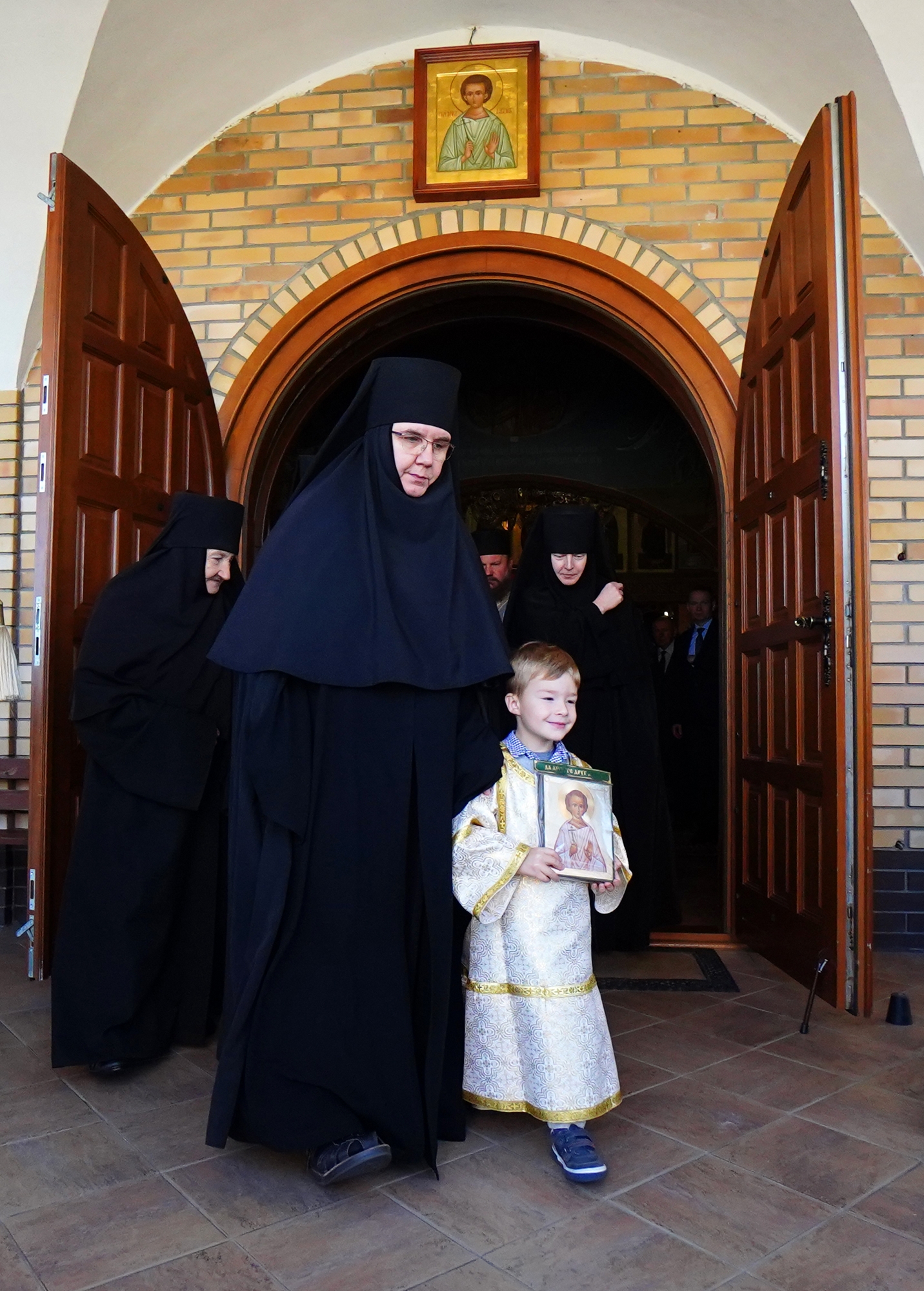 Procession in Zwierki Convent