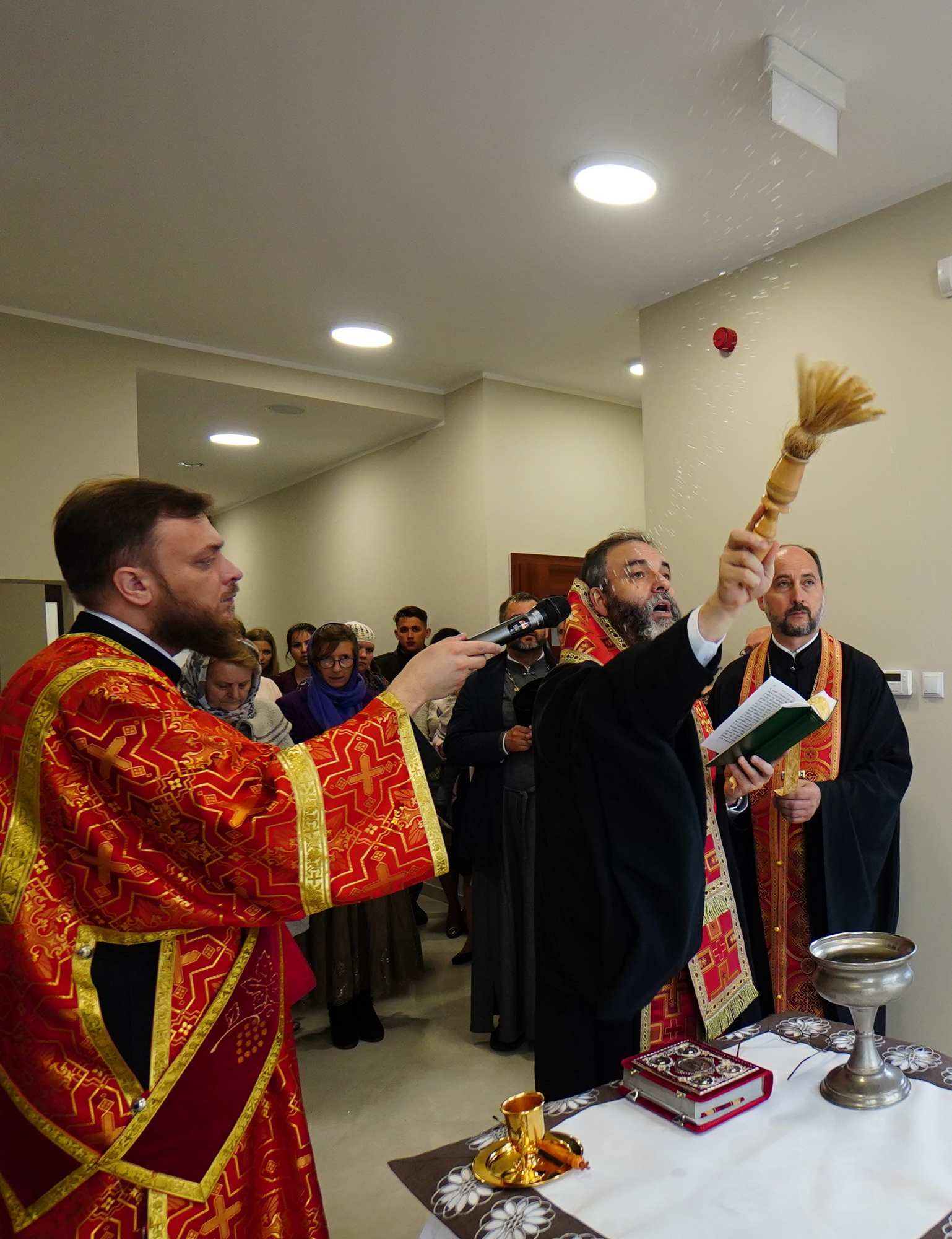 The consecration of All Saint parish in Białystok new parish house