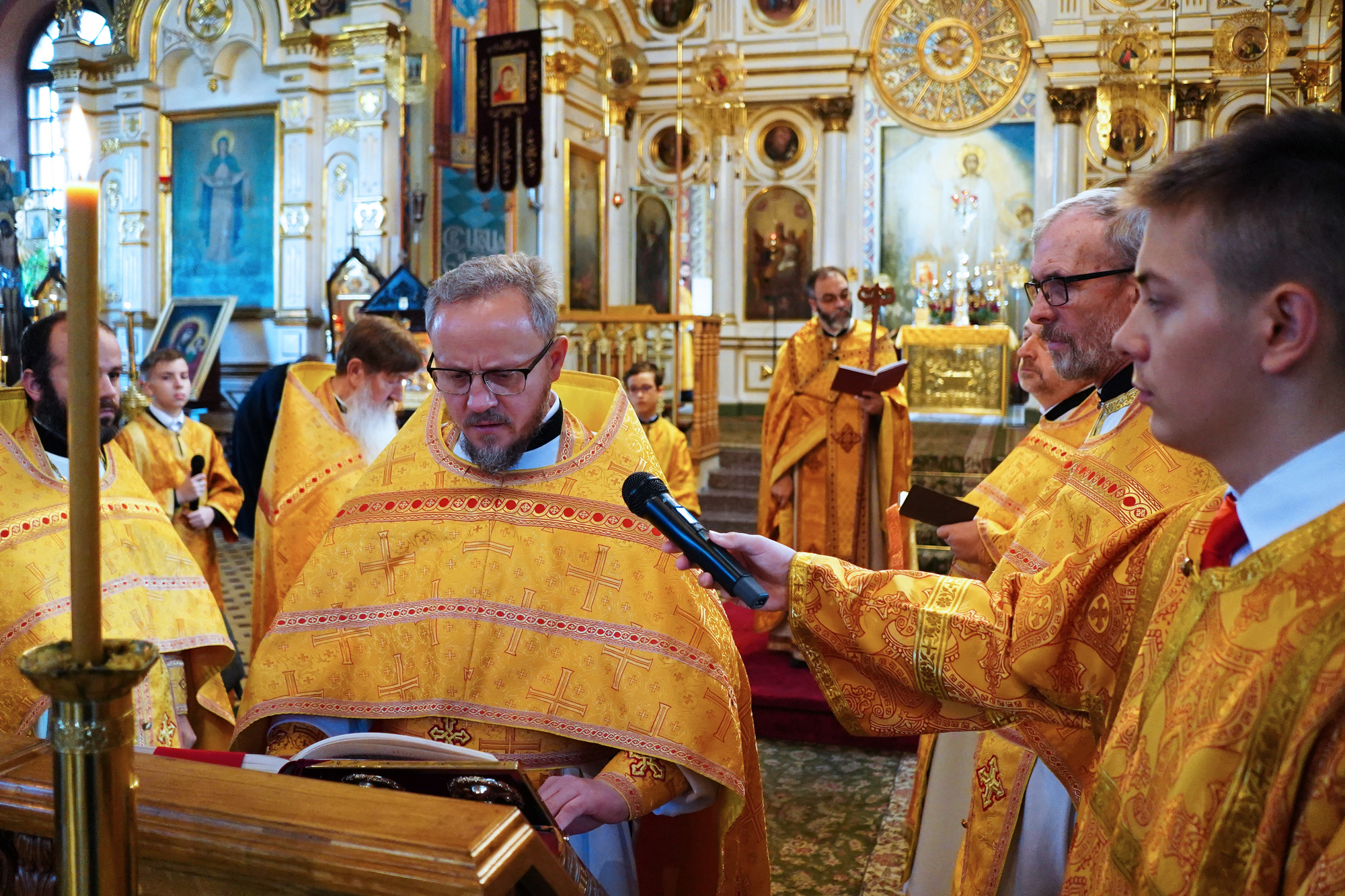 The Divine Liturgy in St. James in St. Nicholas Cathedral in Białystok