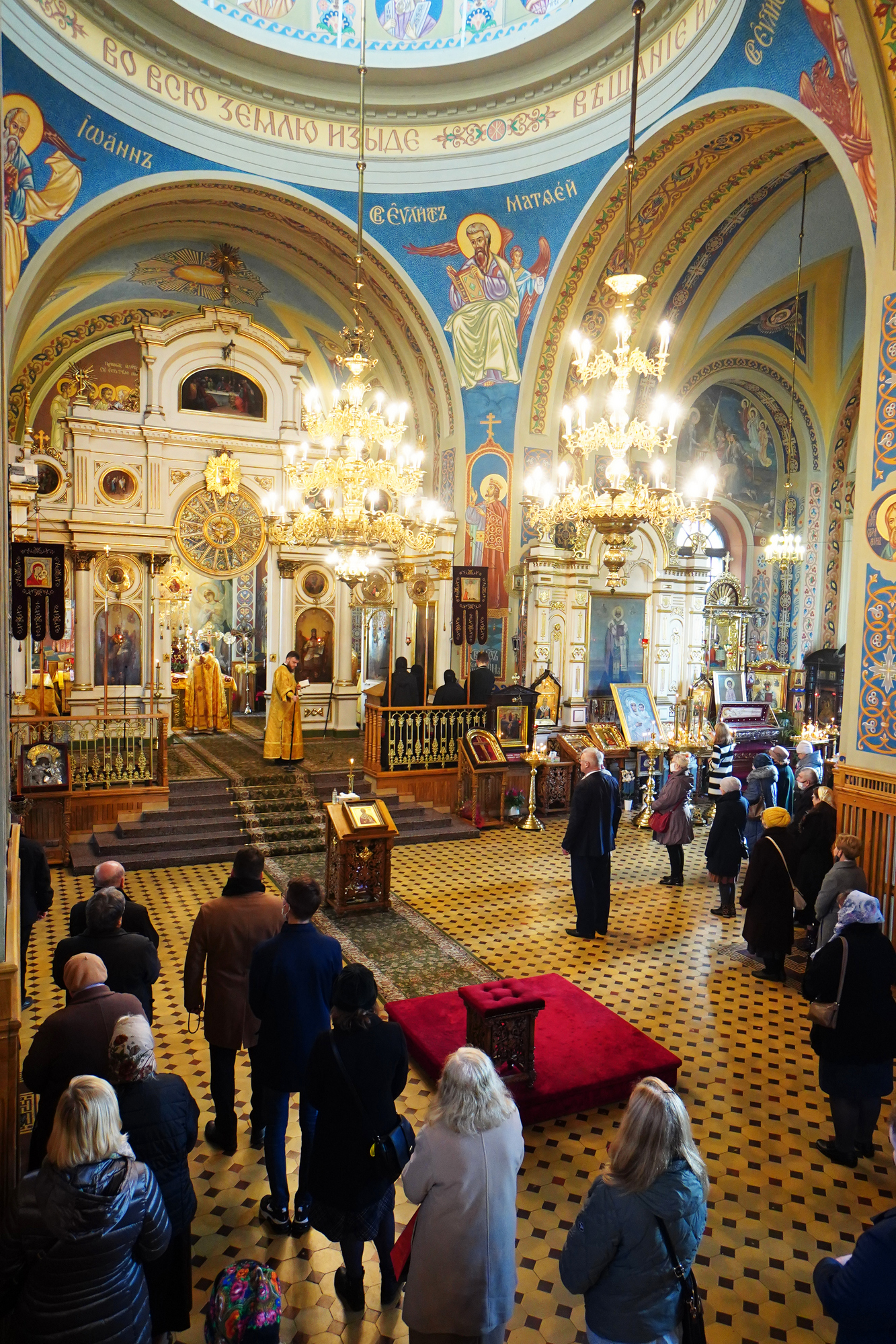 The Divine Liturgy of St. James in St. Nicholas Cathedral in Białystok
