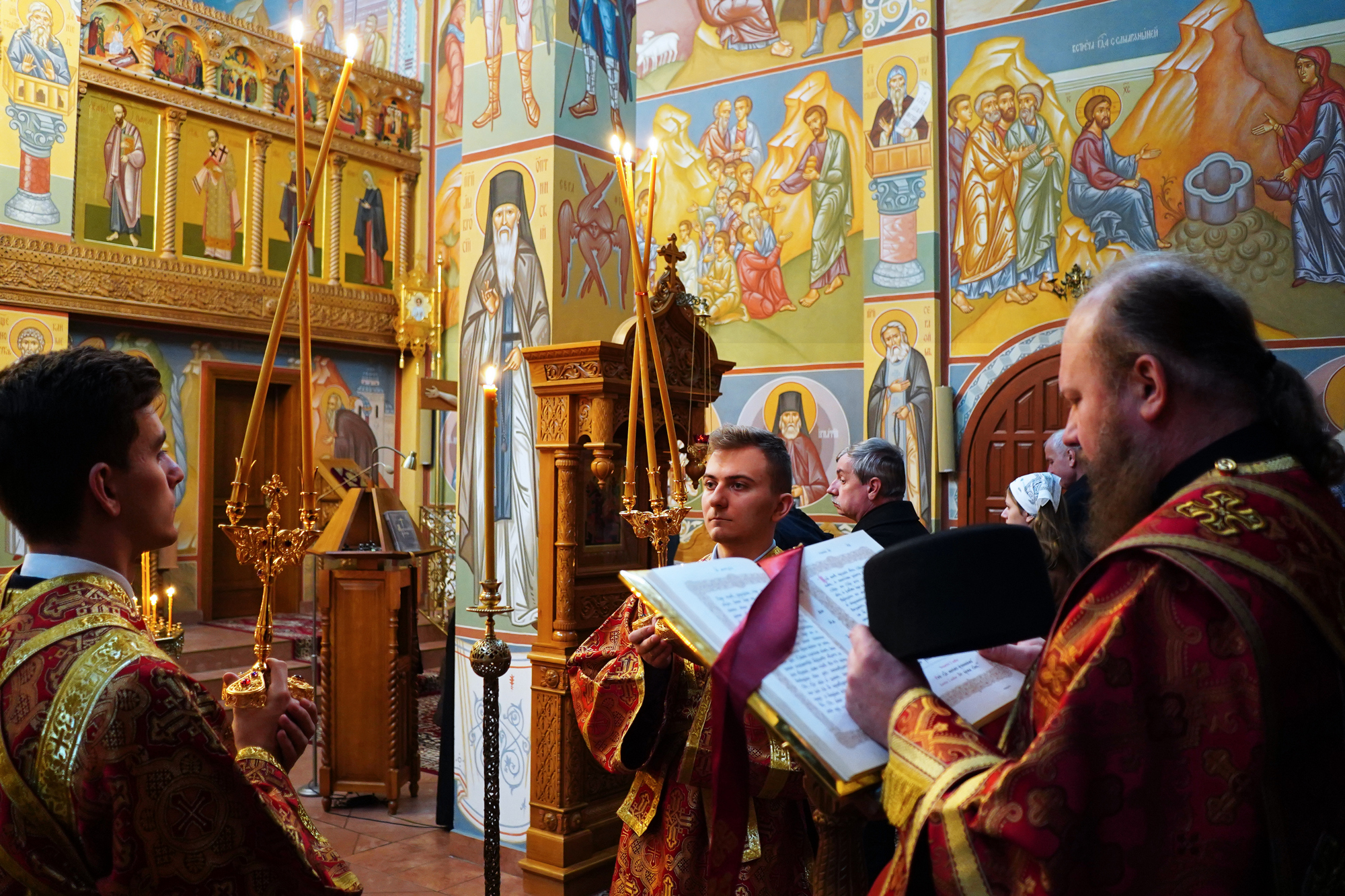 The Divine Liturgy in Zwierki Convent - St. Martyr Anastasia of Rome feast 