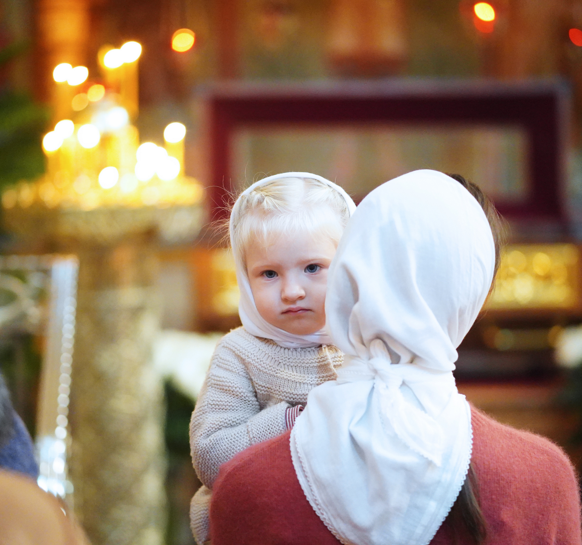 In the church