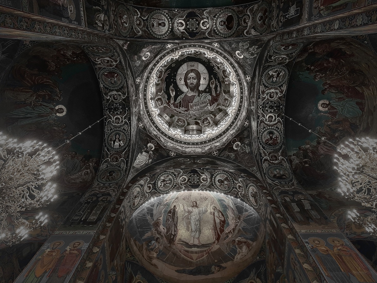 Pantocrator from Savior on Blood