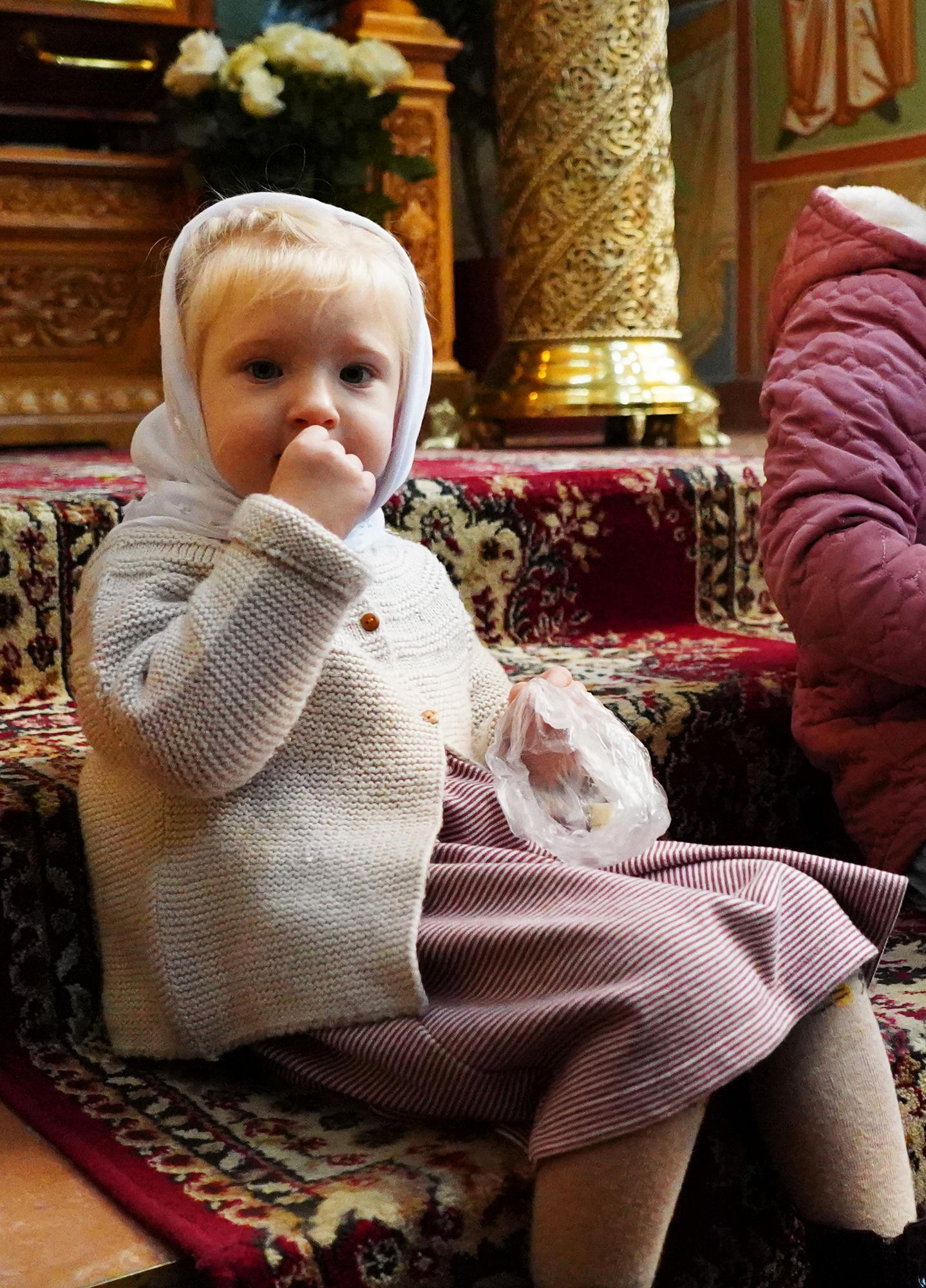 In the church
